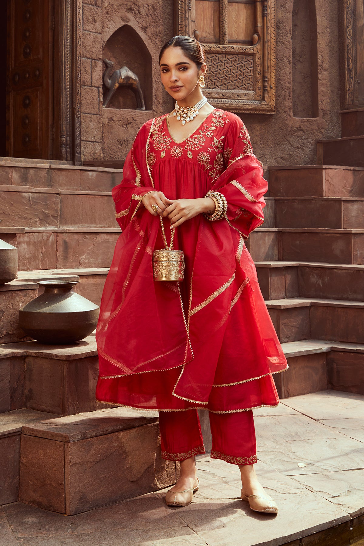 Heer Embroidred Potli Bag