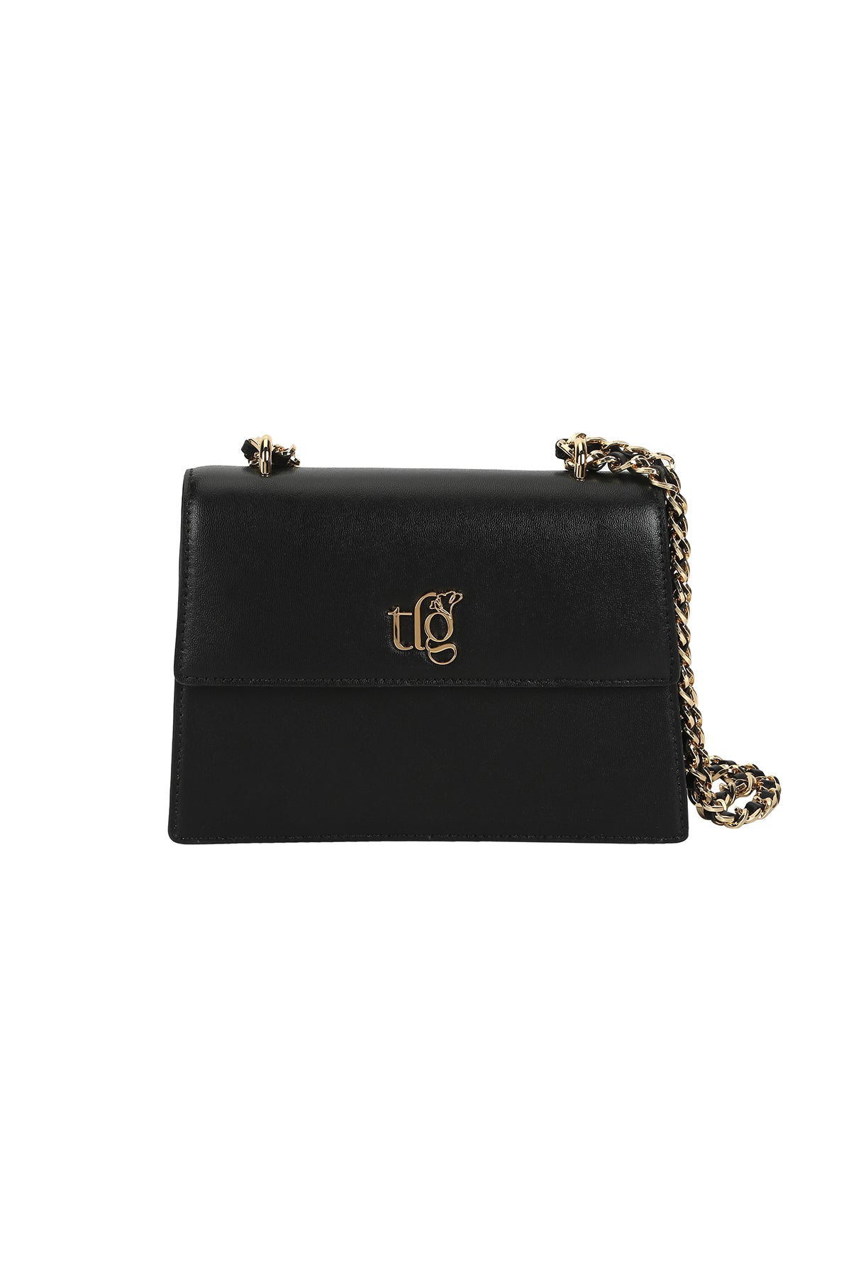 Erica Black Medium Crossbody Bag