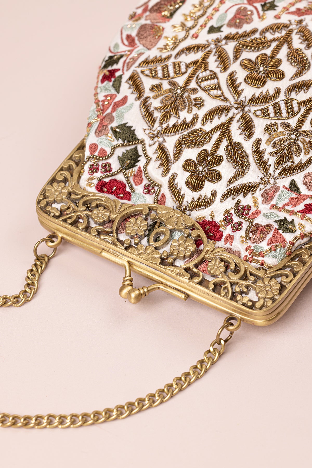 Kota Embroidered Potli Bag