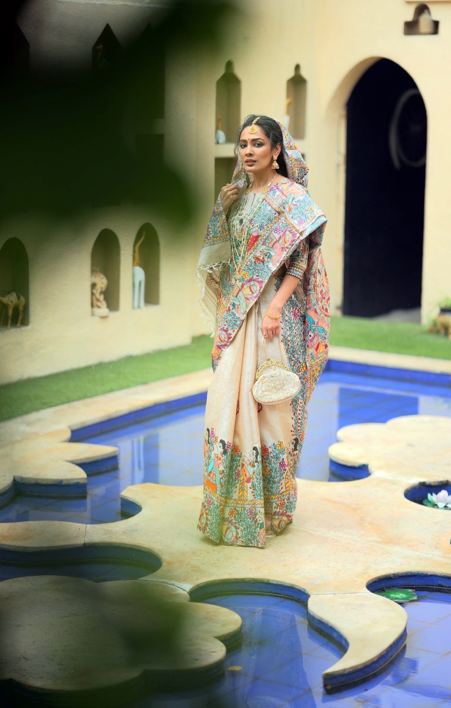 Pali Embroidered Potli Bag