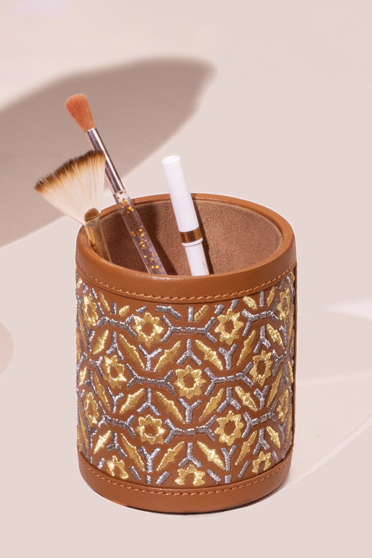 Maple Pen Holder - Whiskey