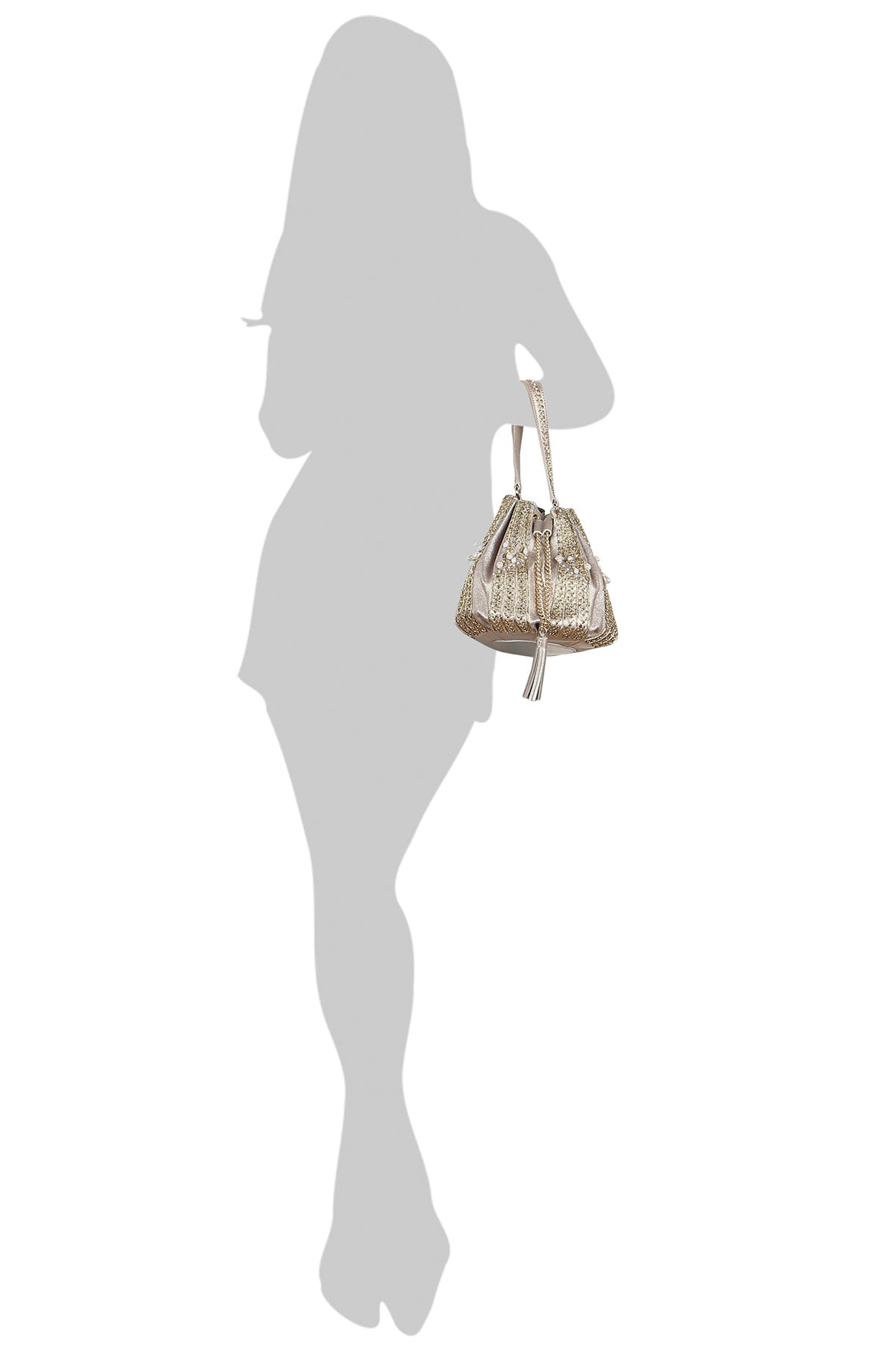 Naaz Embroidered Potli Bag