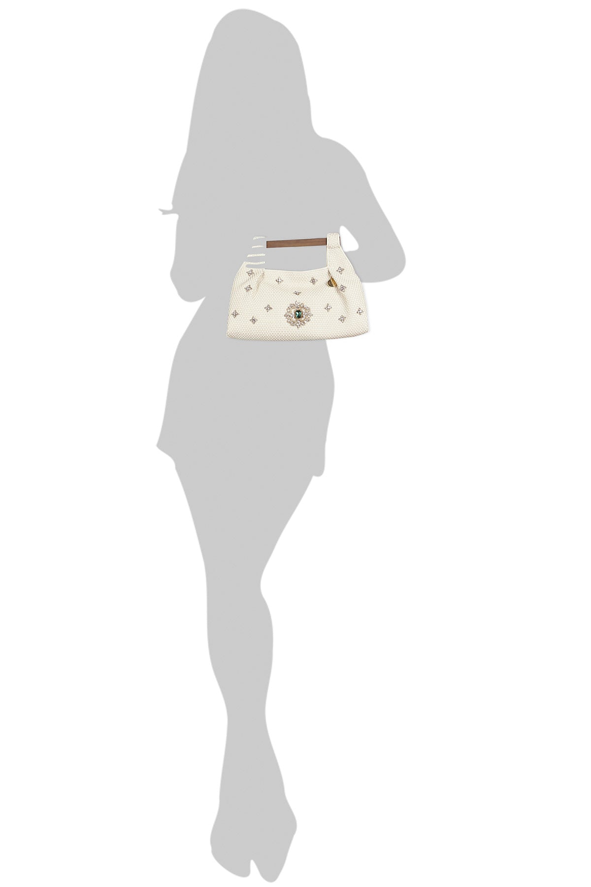 Nafisa Embellished Handheld Bag