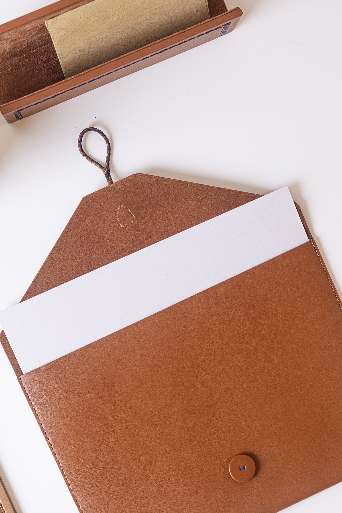 Cedar A4 Envelope - Whiskey