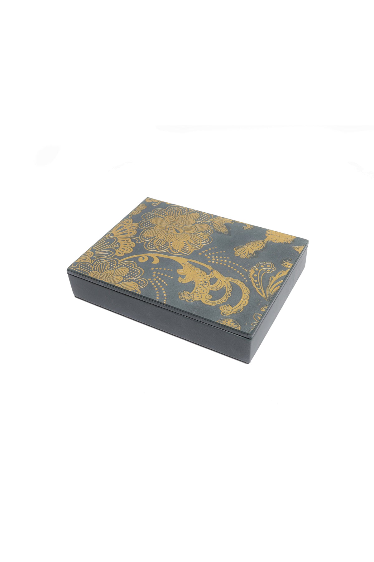 Gulmohar Playing Cards Box - Blue