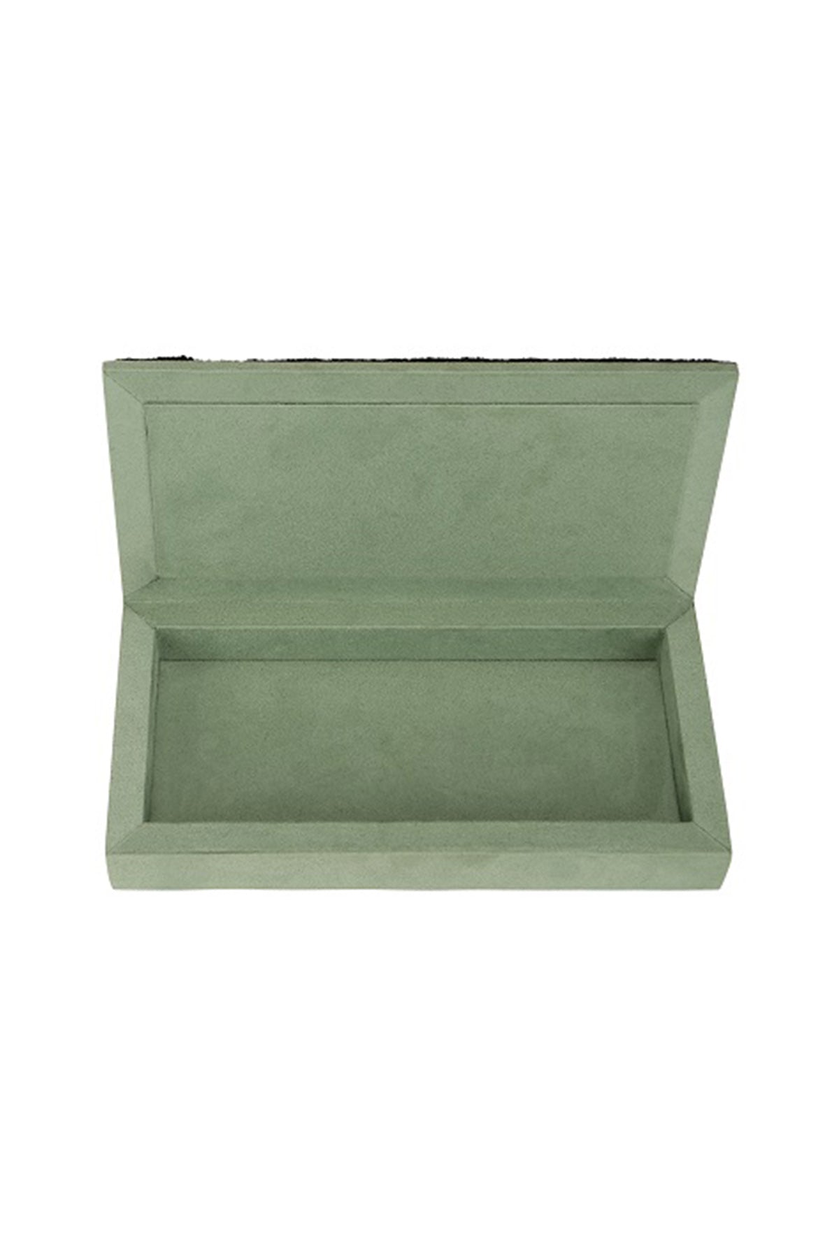 Velvet embroidery money box