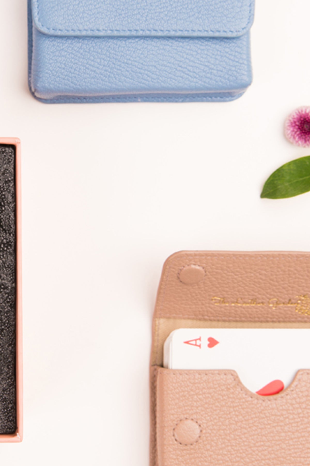 Gulmohar Playing Cards Sleeve - Blush