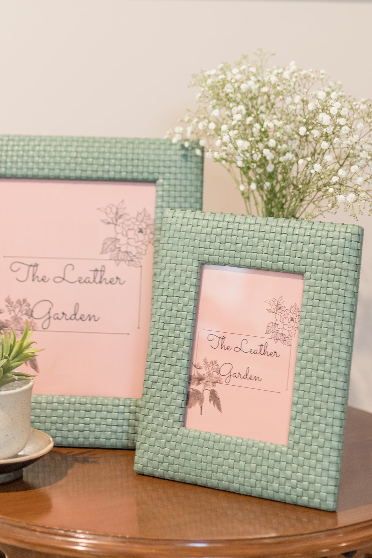 Oak 5 by 7 Photo frame - Mint