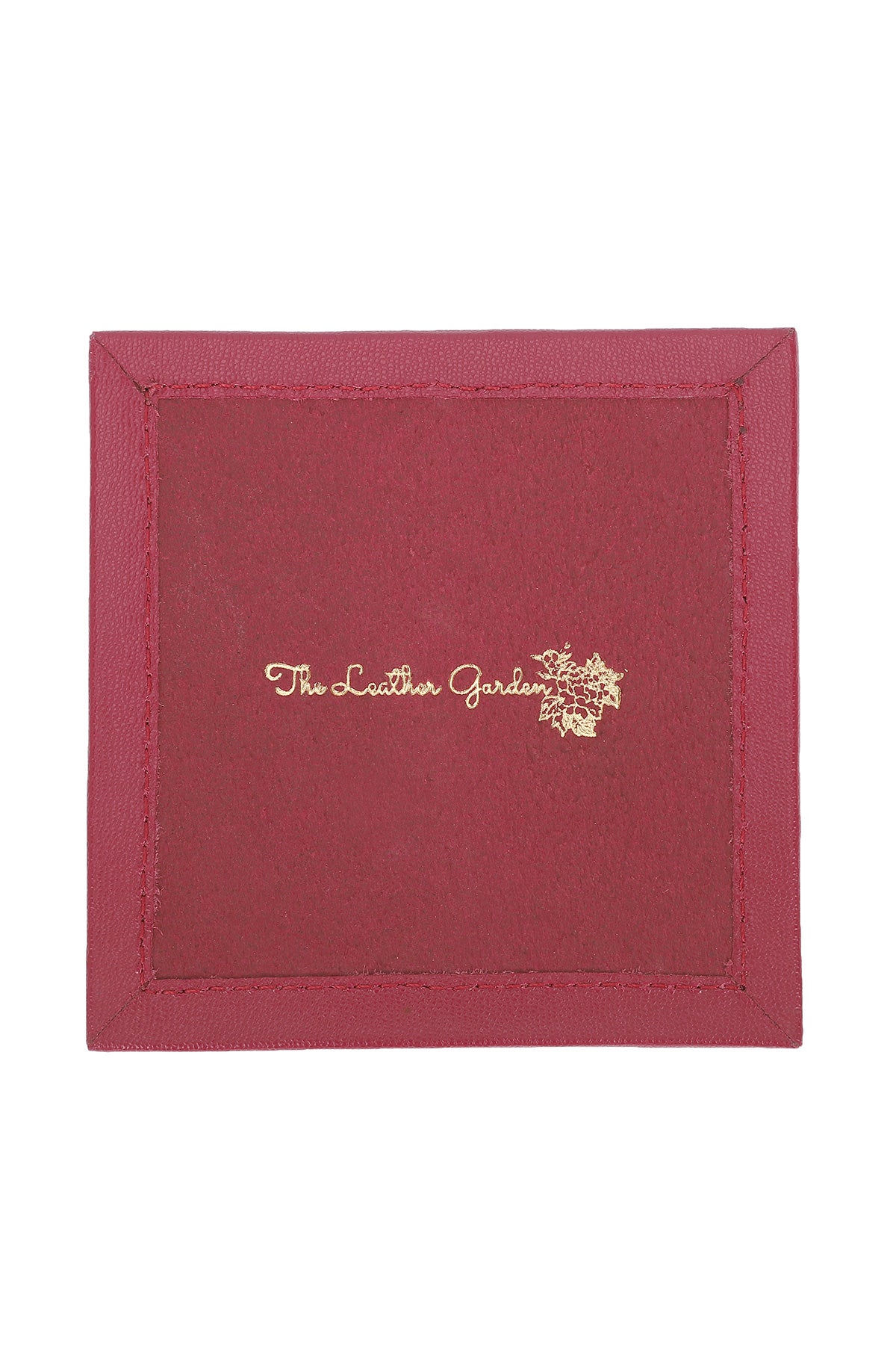 Maple Coaster Set (Set of 6) -Ruby