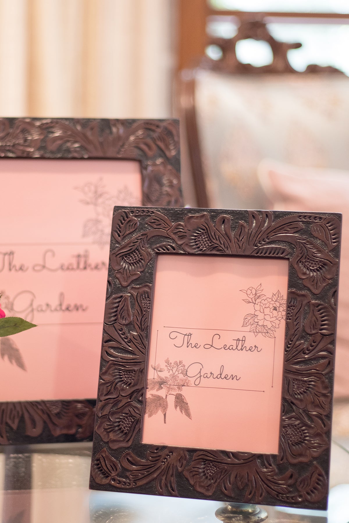 Banyan 5 by 7 Photoframe - sangria