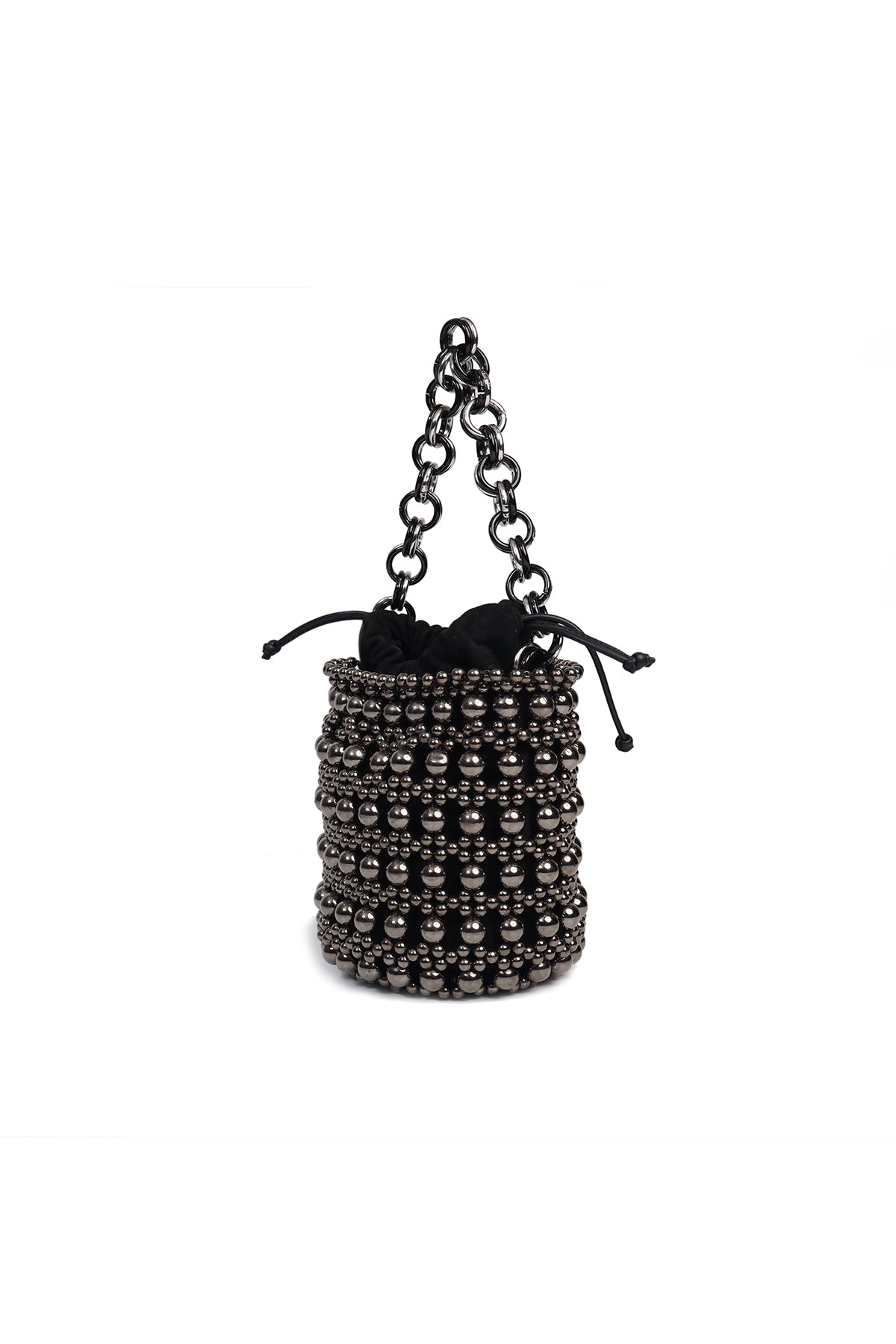 Mariam Beaded Bucket Bag