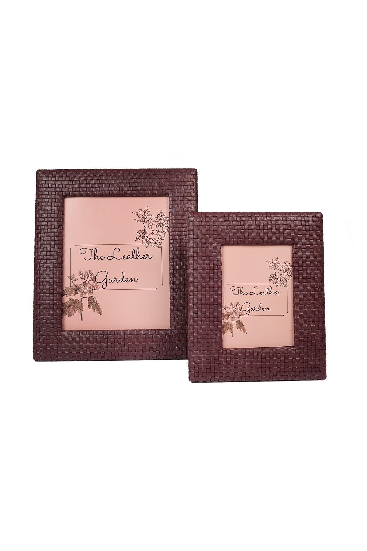 Oak 5 by 7 Photo frame - sangria