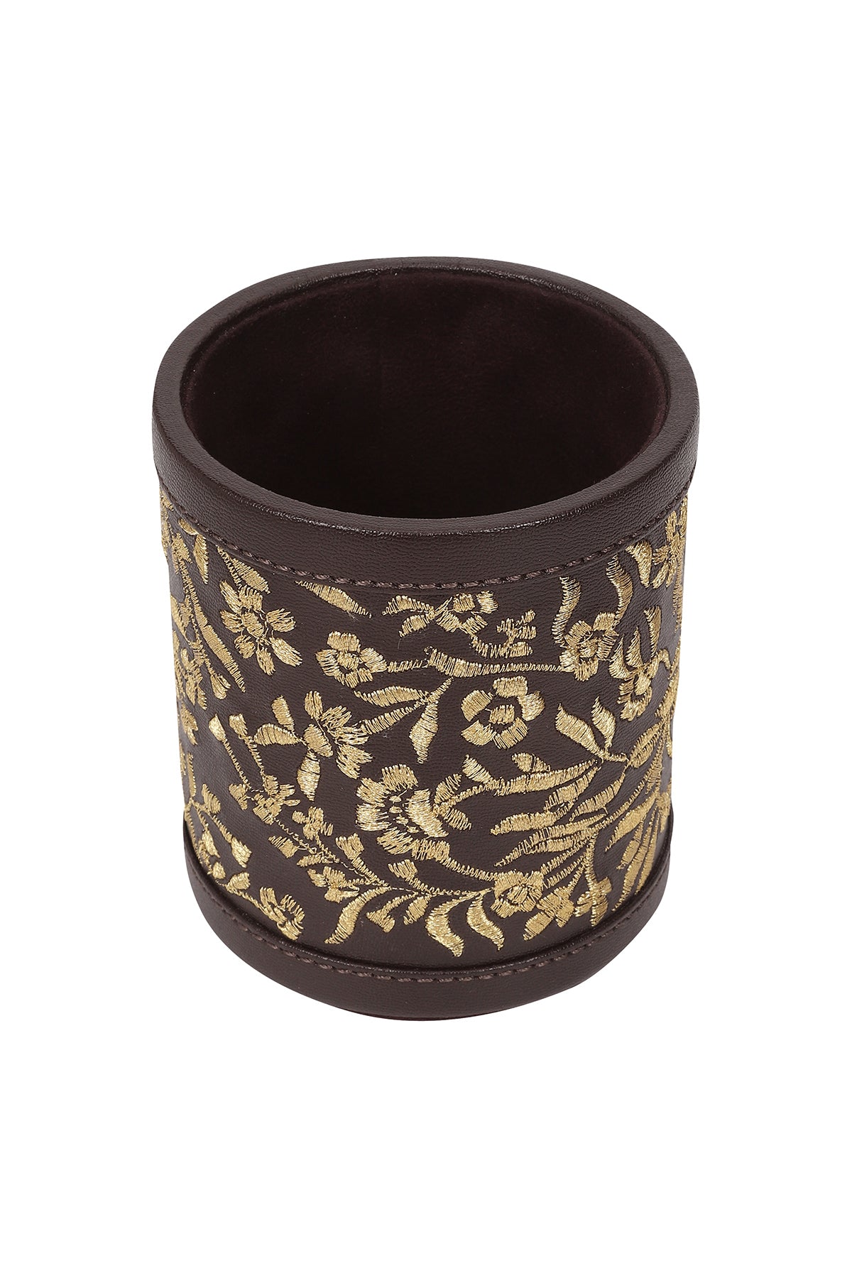 Maple Pen Holder - Chocolate