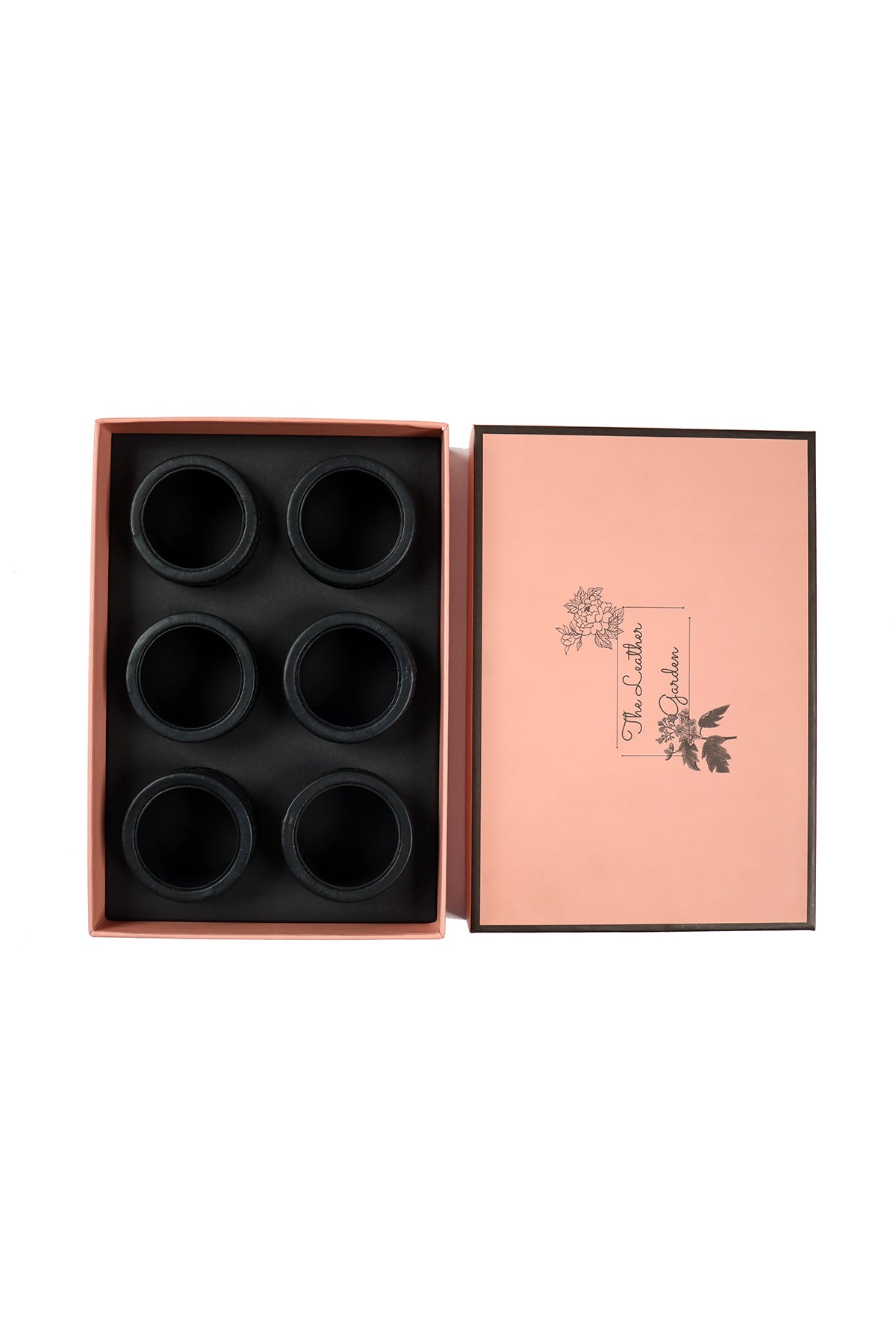 Oak Napkin Rings - Smoke