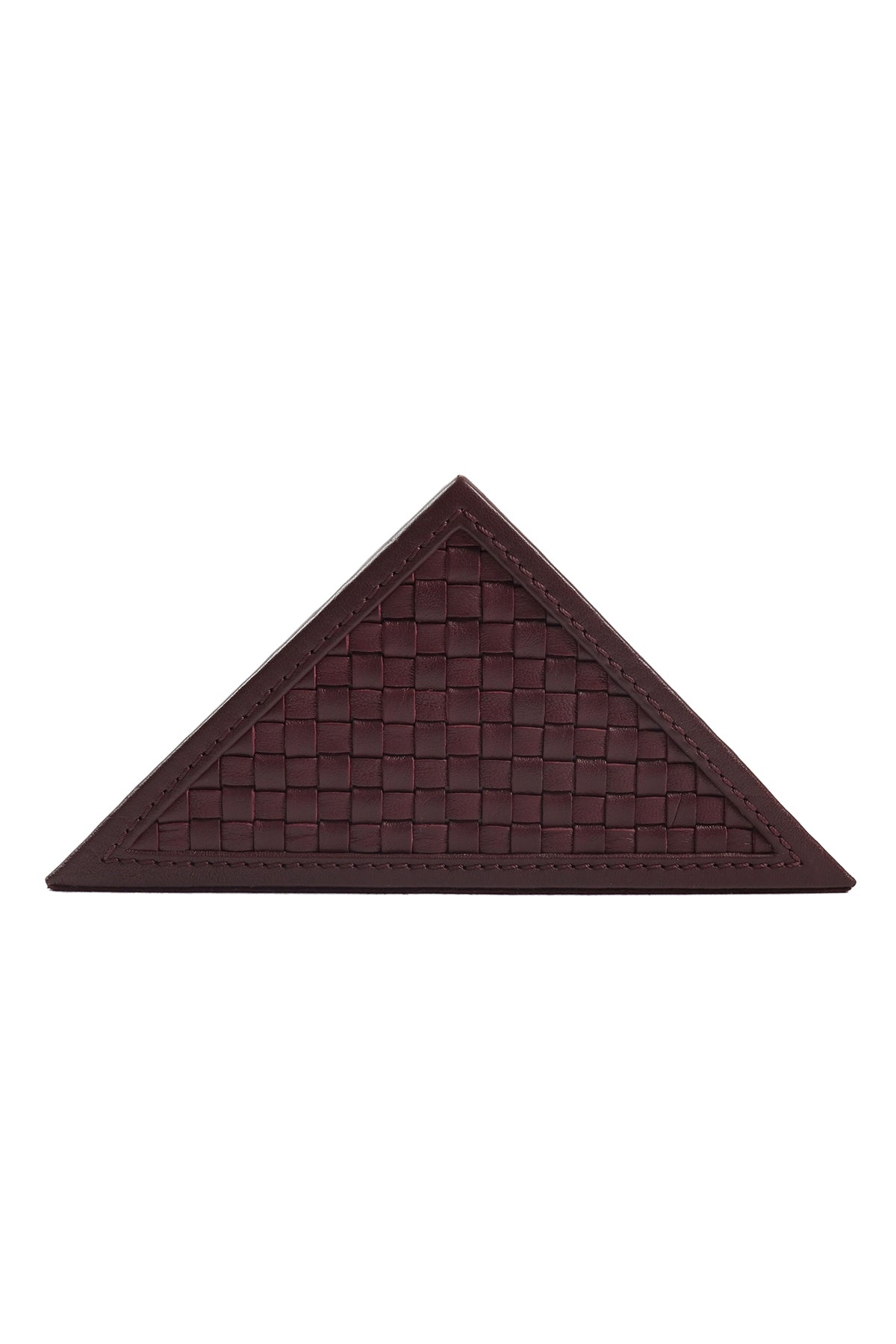 Oak Napkin Holder - sangria