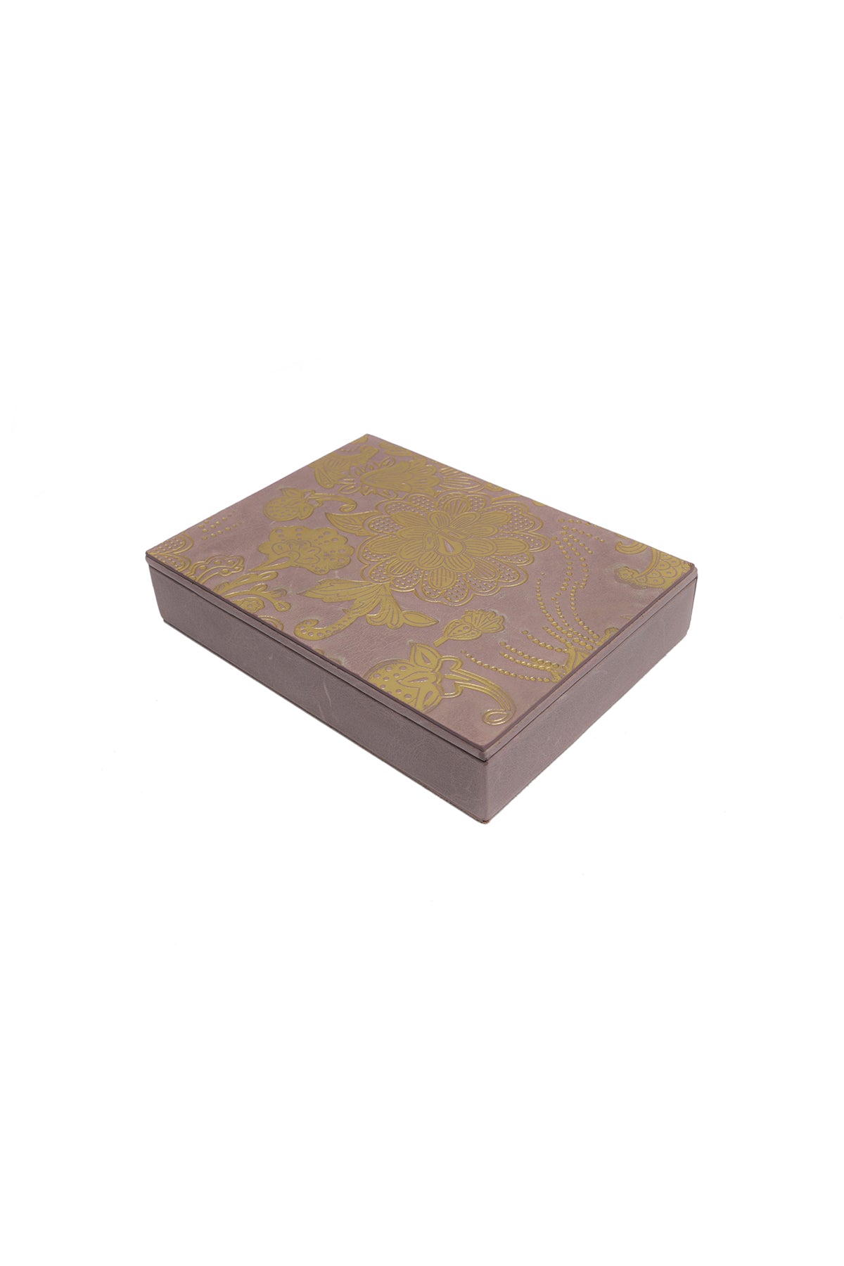 Gulmohar Playing Cards Box - Lilac