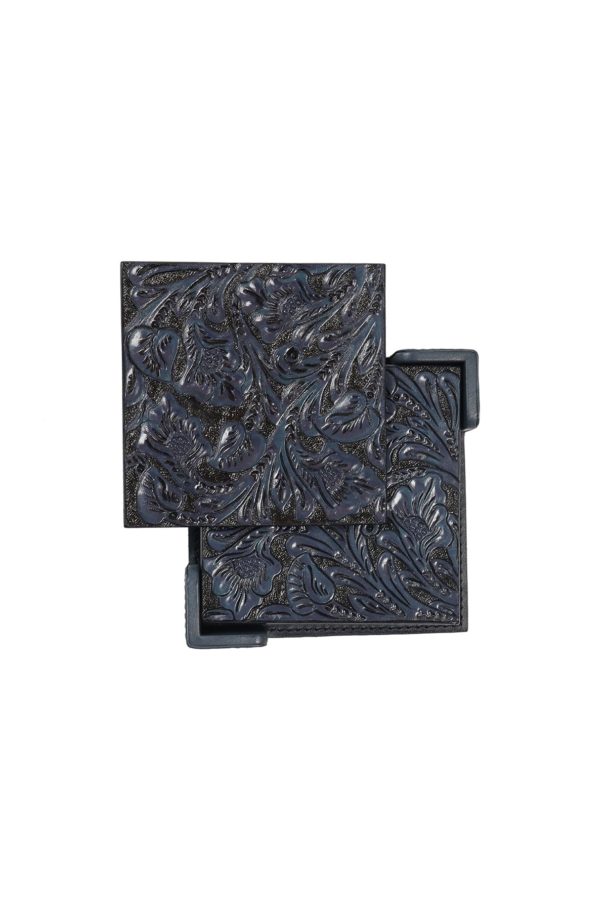 Banyan Coaster Set - Indigo