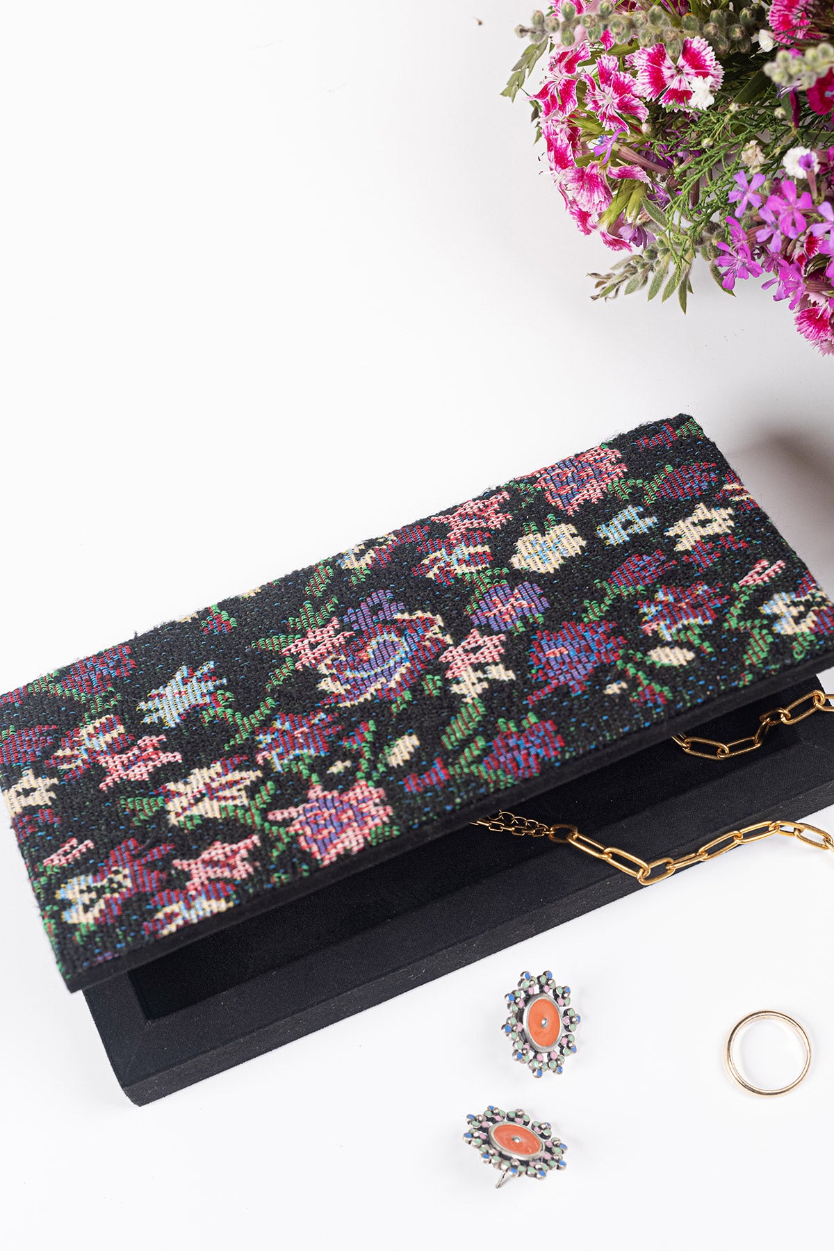 Retro Floral Money Box