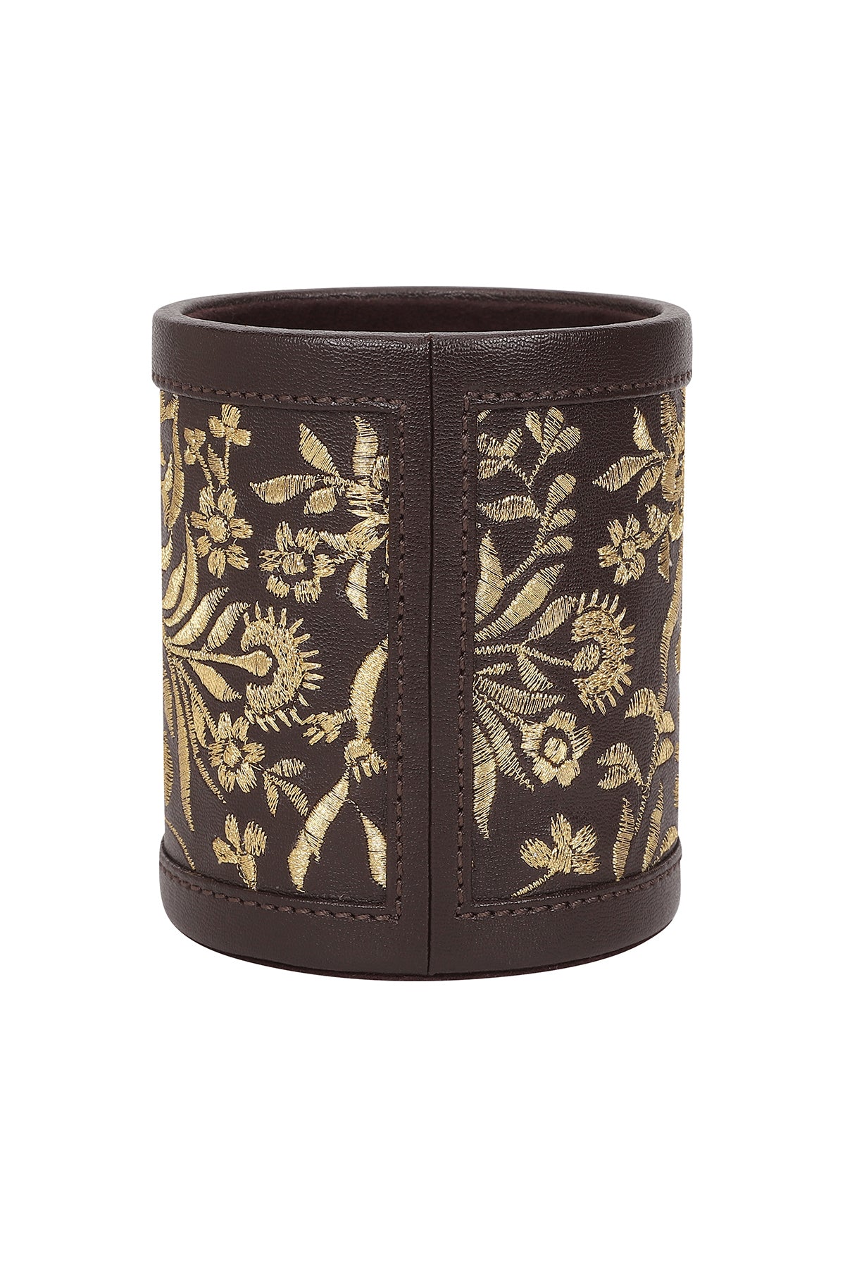 Maple Pen Holder - Chocolate