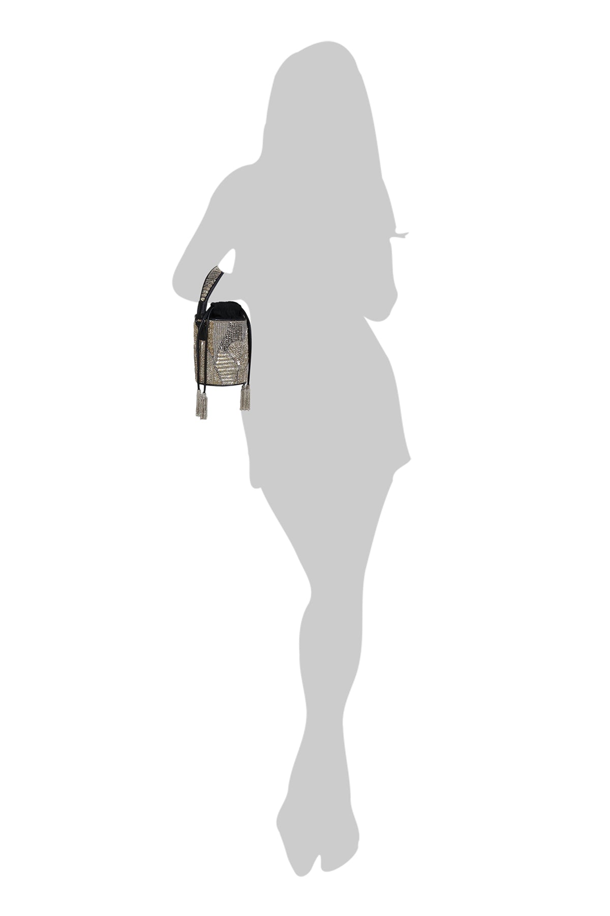 Anaita Shroff with the Harsinghar Bag