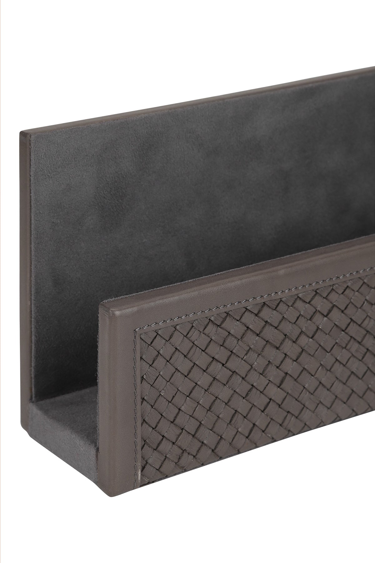 Oak letter Rack - Slate