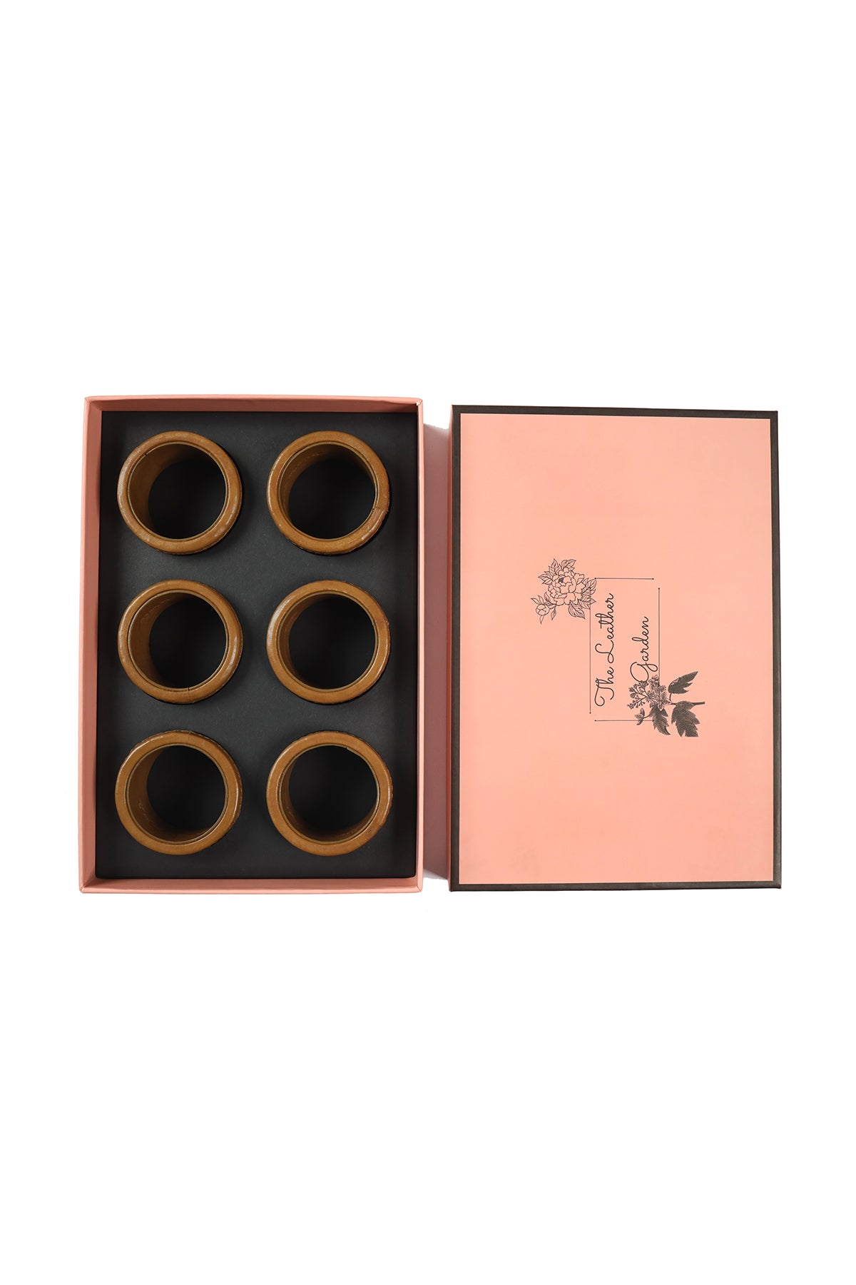 Oak Napkin Rings - Mud