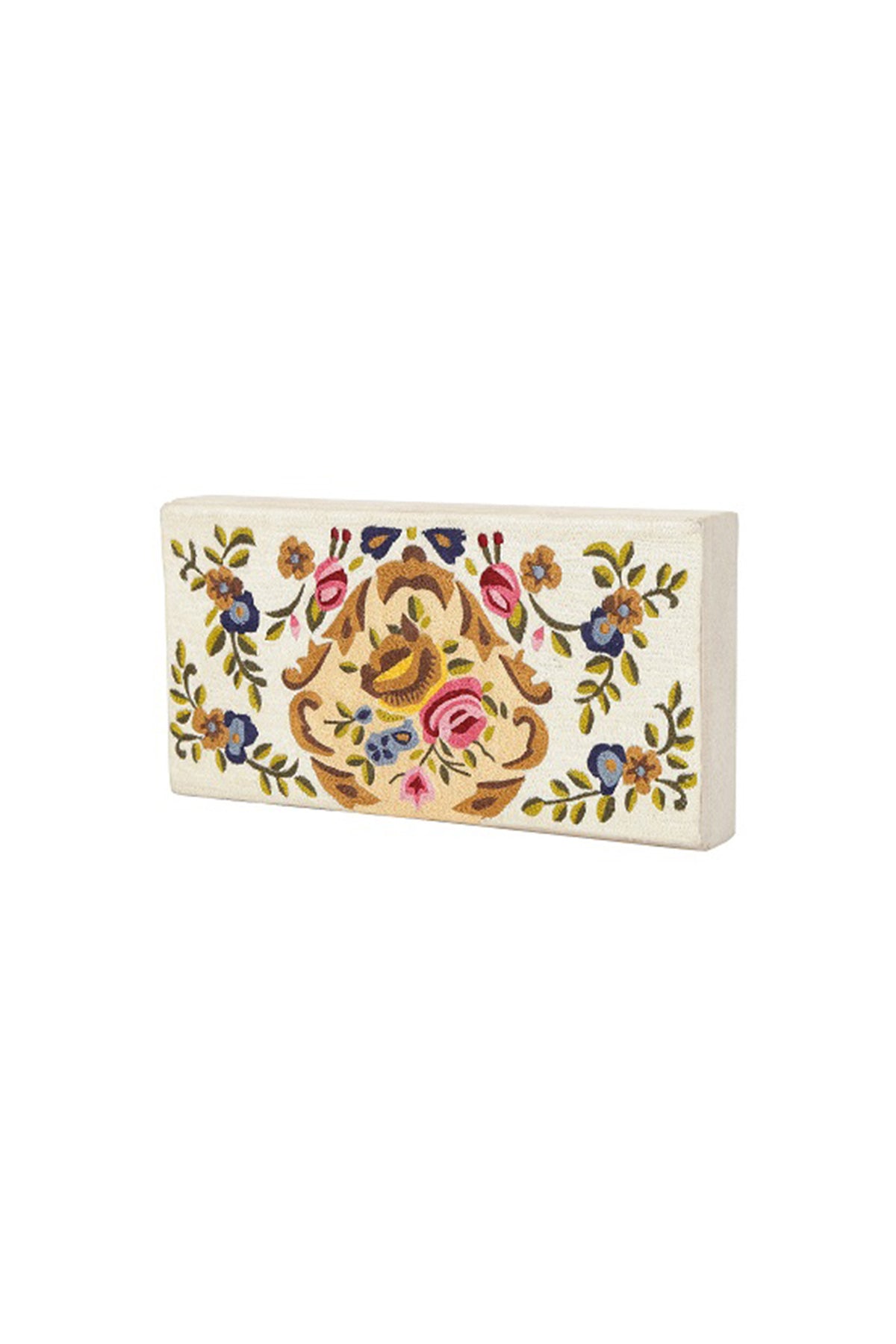 Vintage Embroidery Money Box