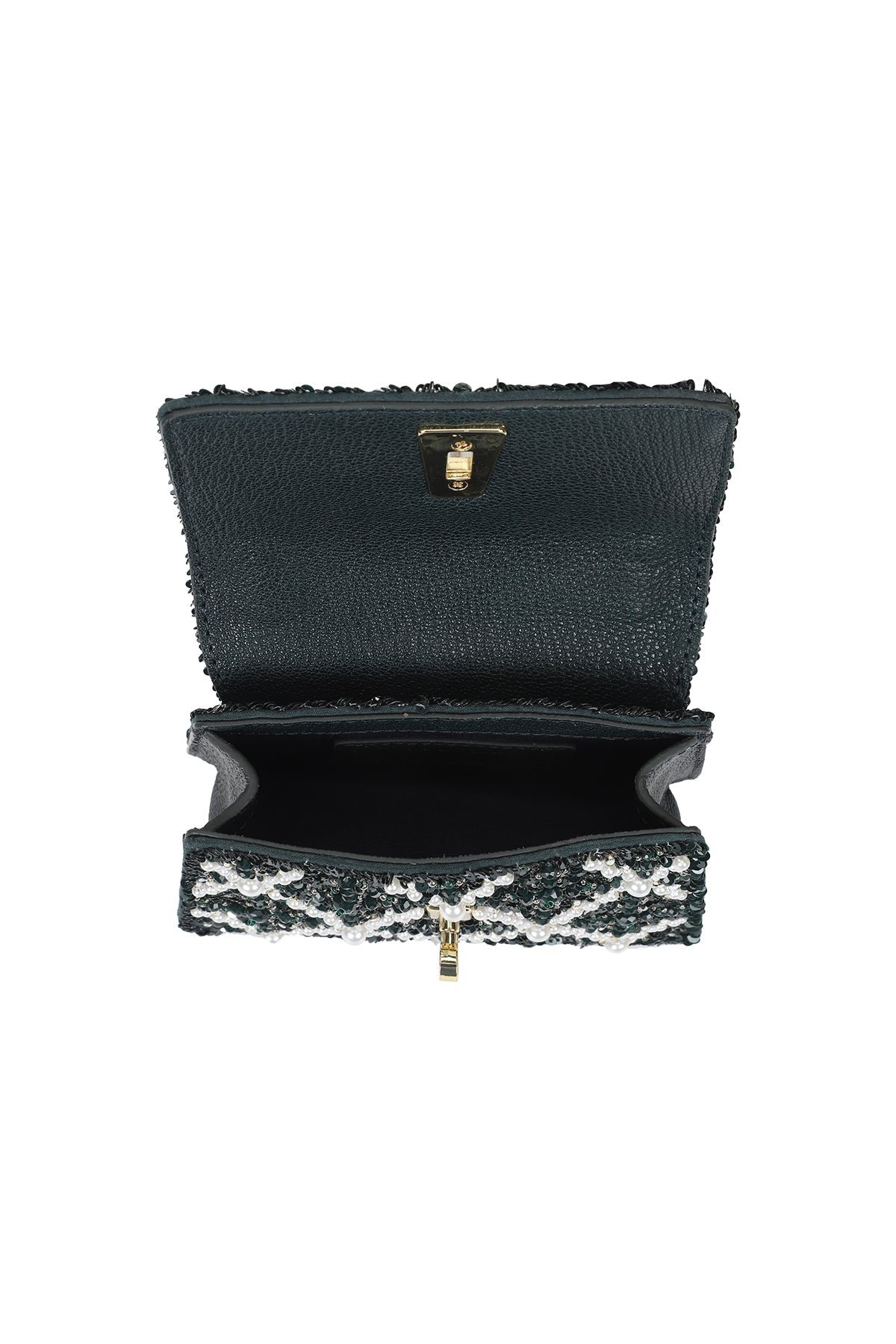 Sharnamli Erica Emerald Handheld Mini Bag