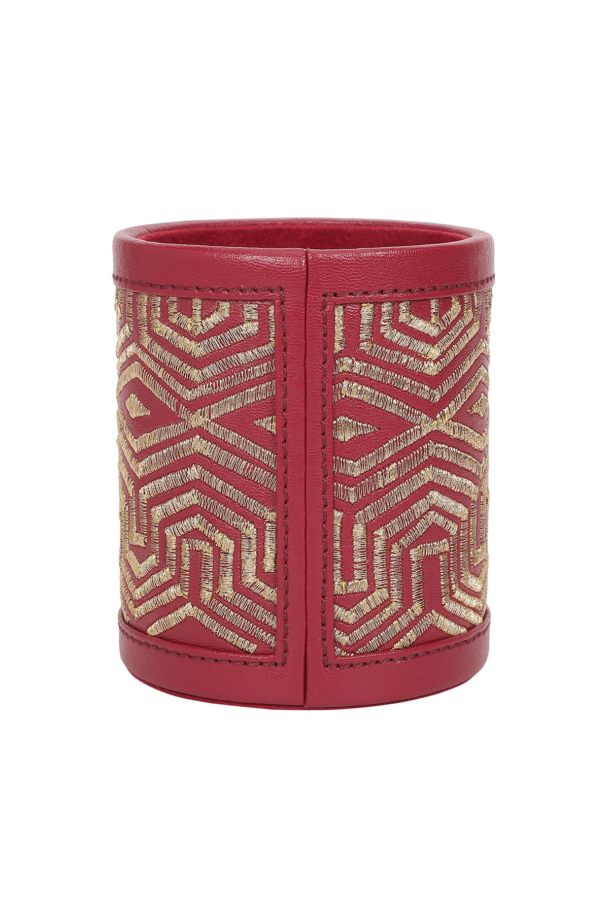 Maple Pen Holder - Ruby