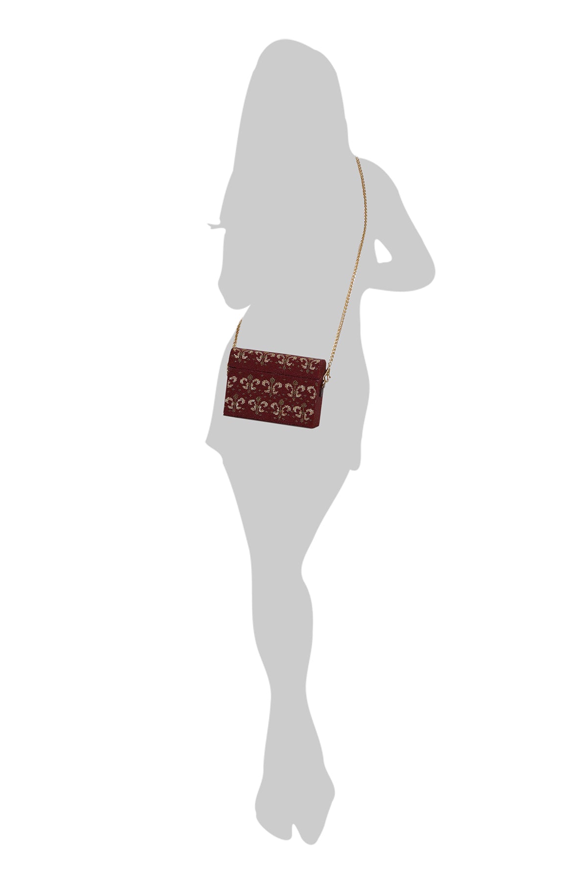 Gulbahar Beaded Box Bag