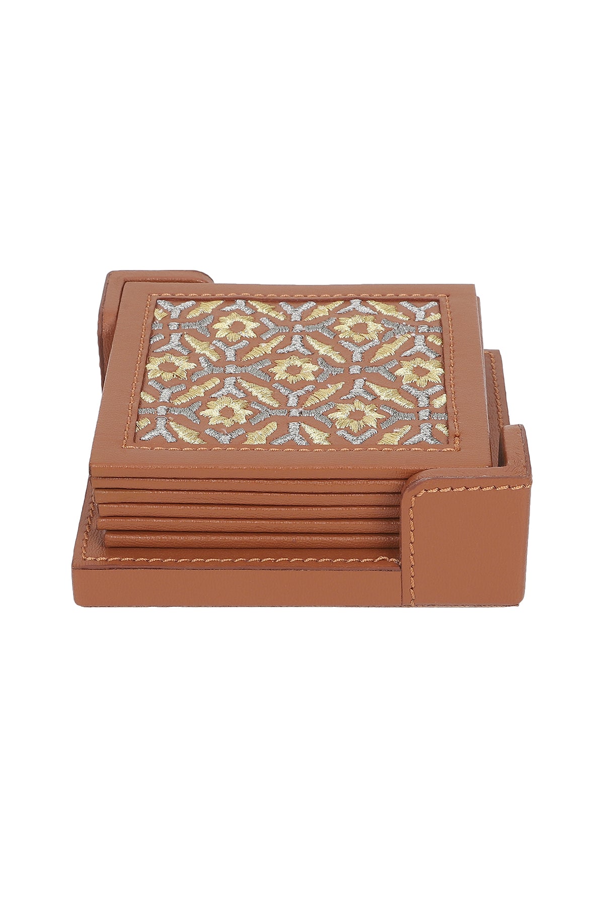 Maple Coaster Set (Set of 6)- Whiskey