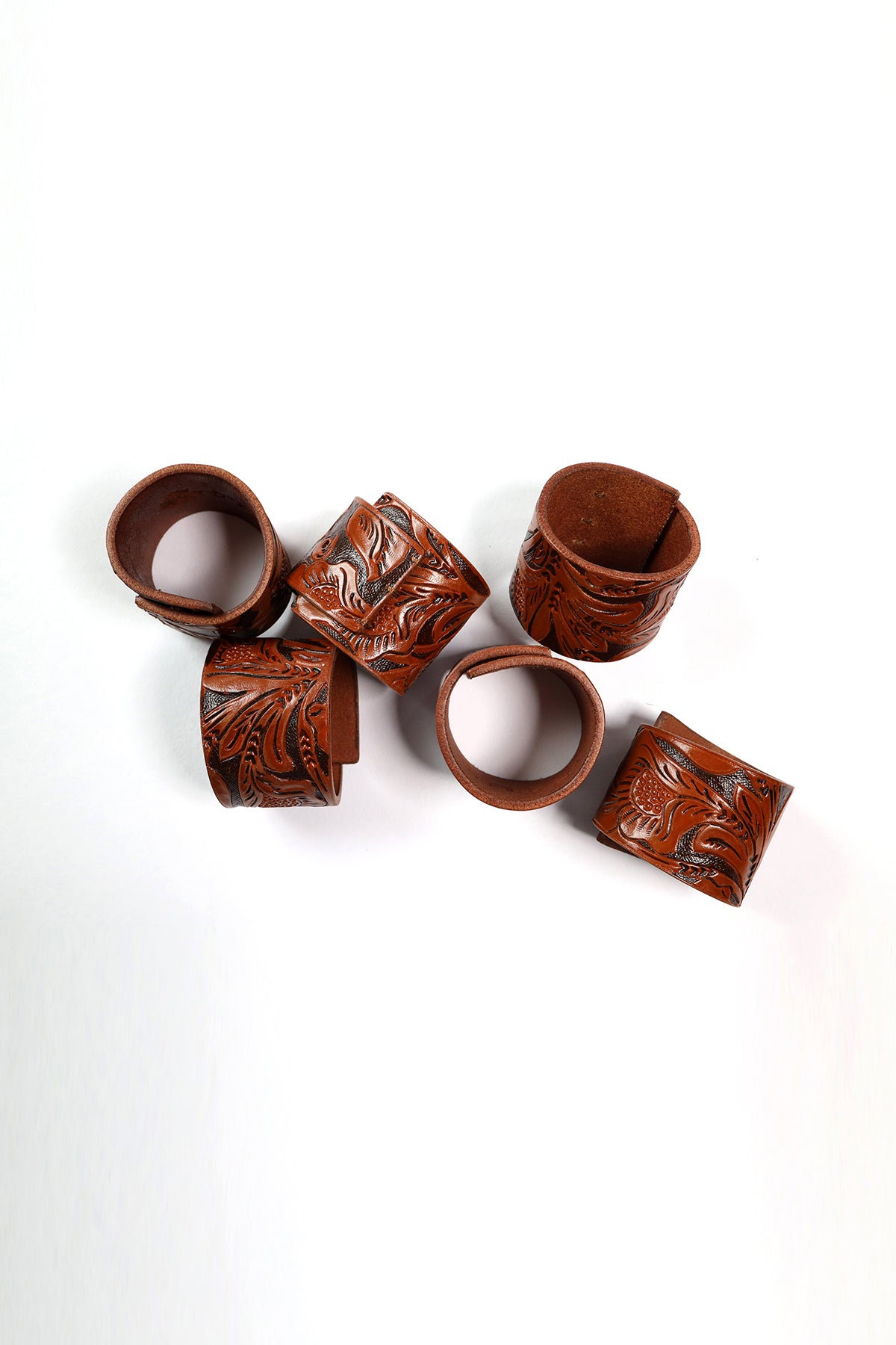 Banyan Napkin Rings - Whiskey