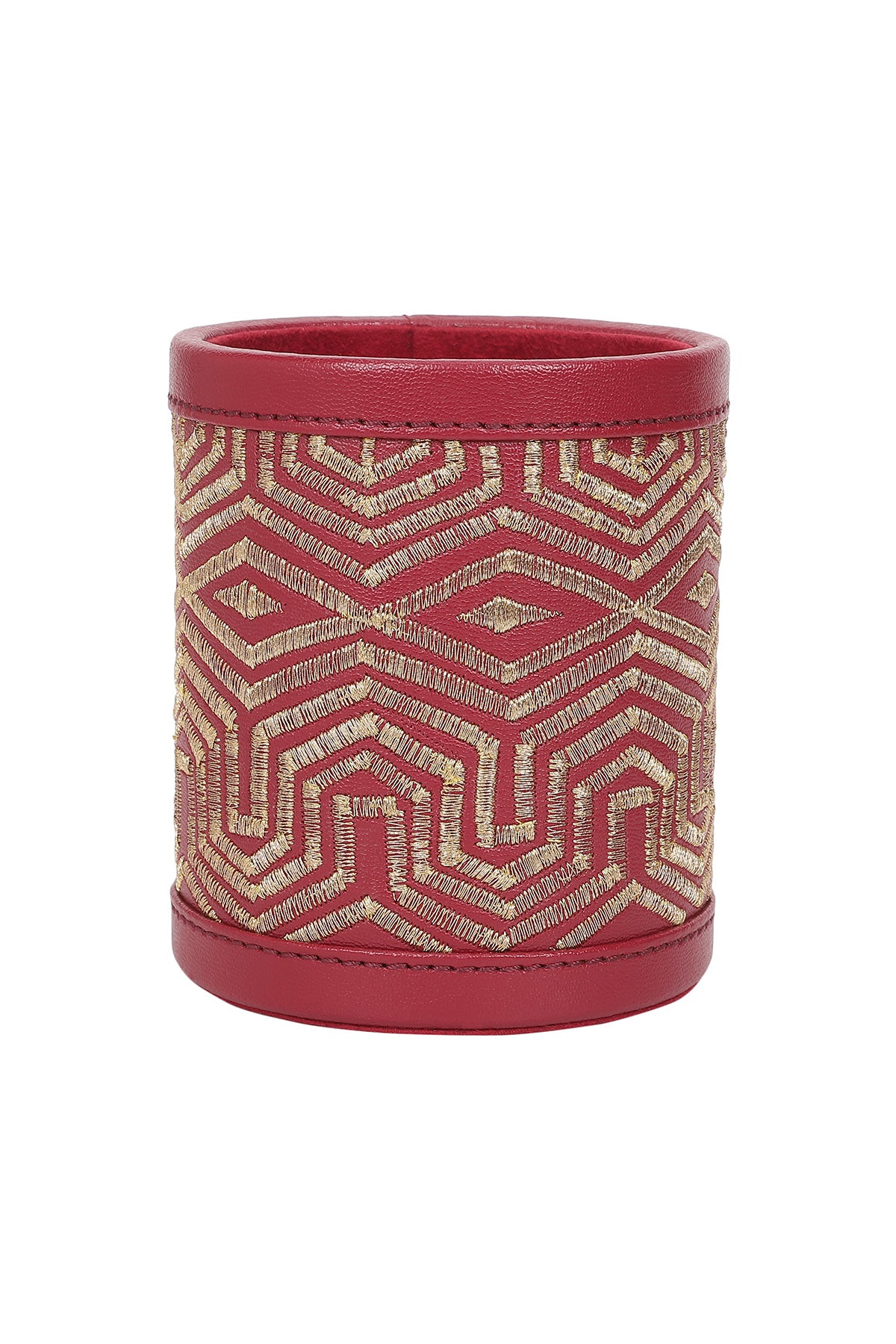 Maple Pen Holder - Ruby