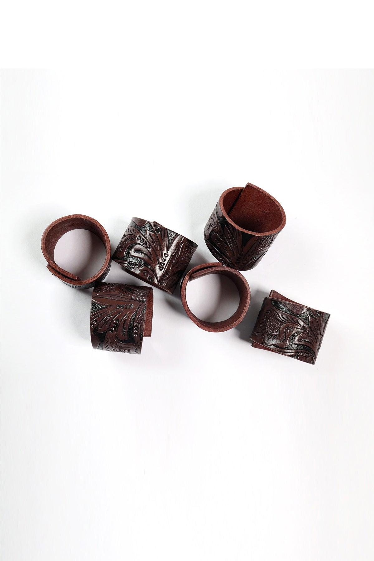 Banyan Napkin Rings - Sangria