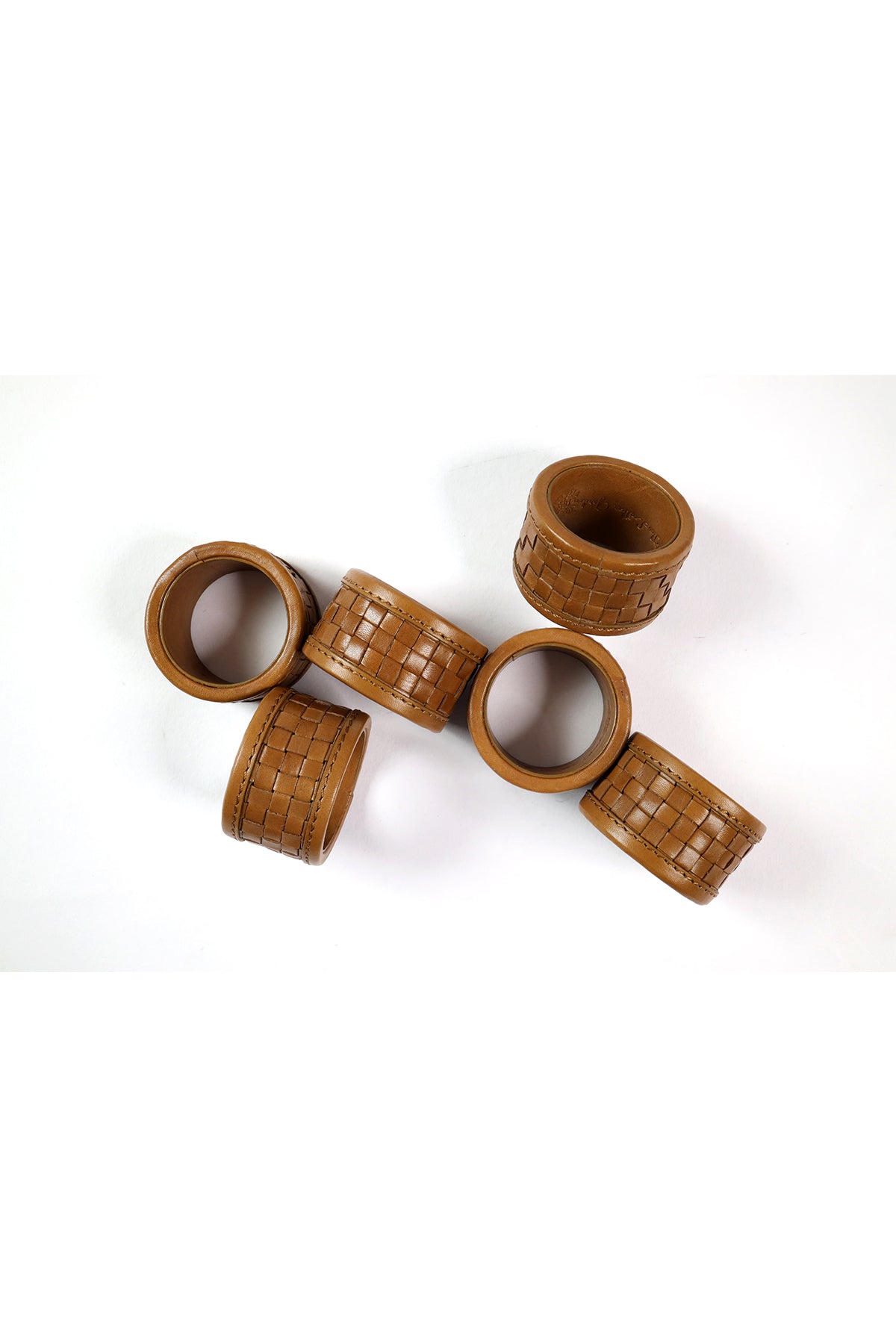Oak Napkin Rings - Mud