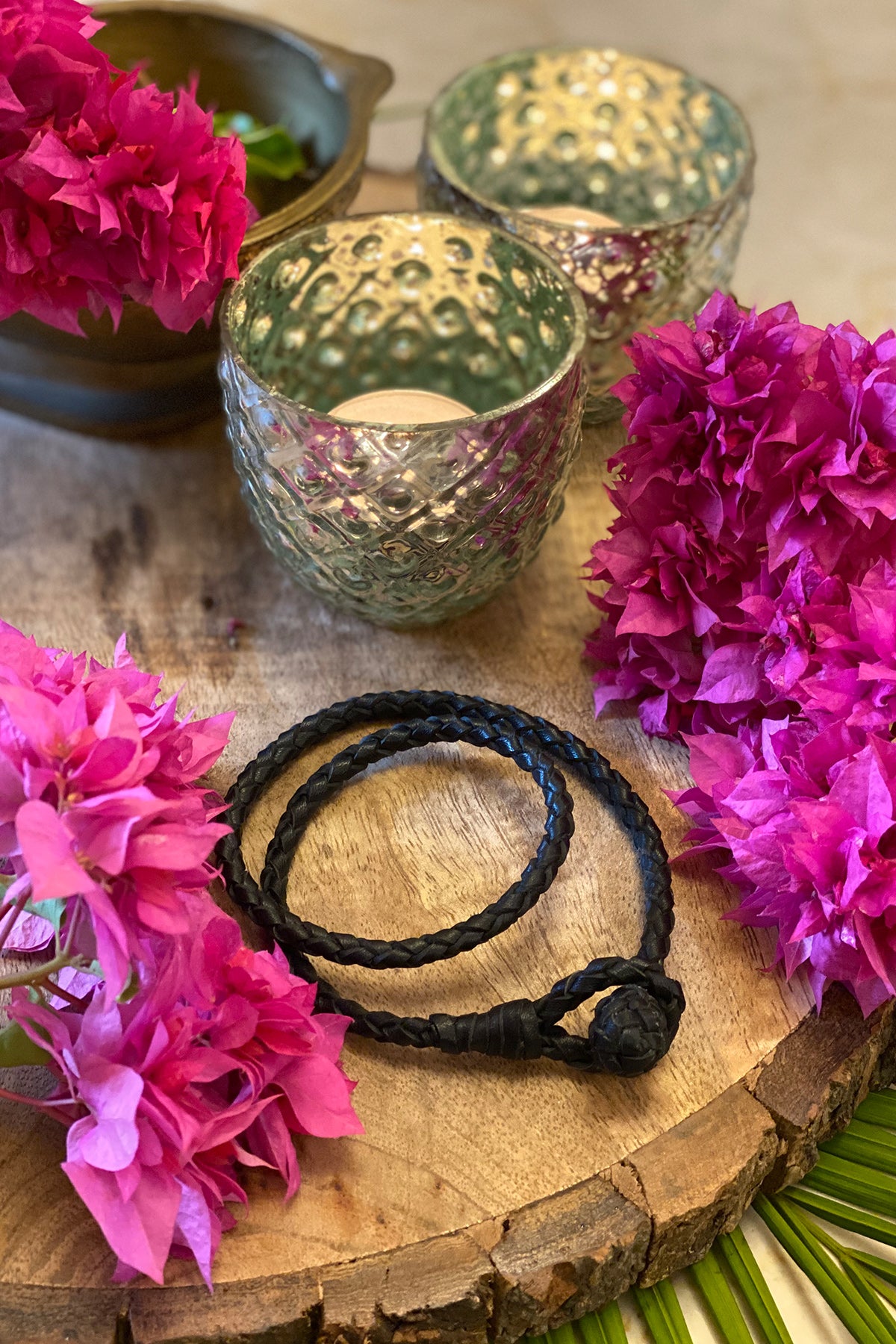 Woven Bracelet with knot detail