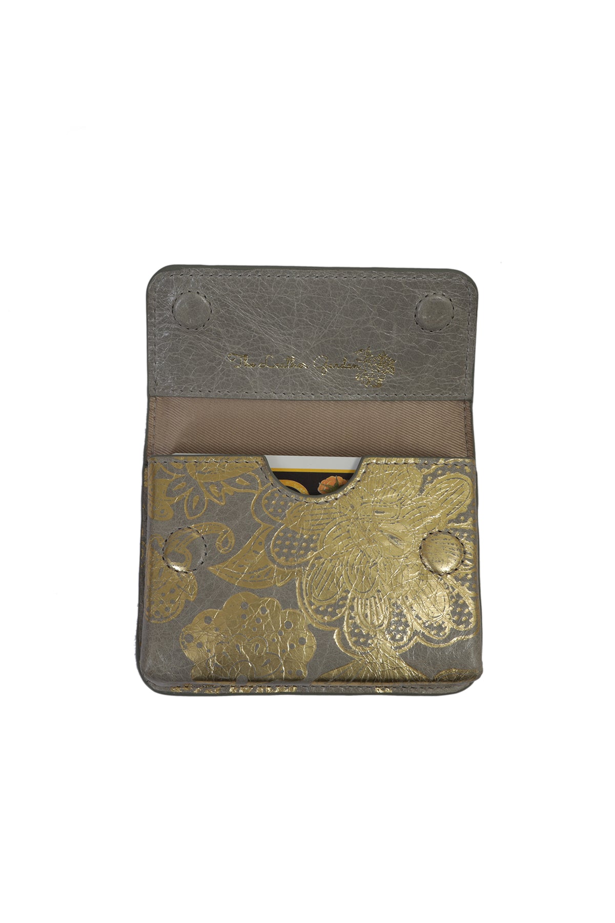 Gulmohar Playing Cards Sleeve - Grey