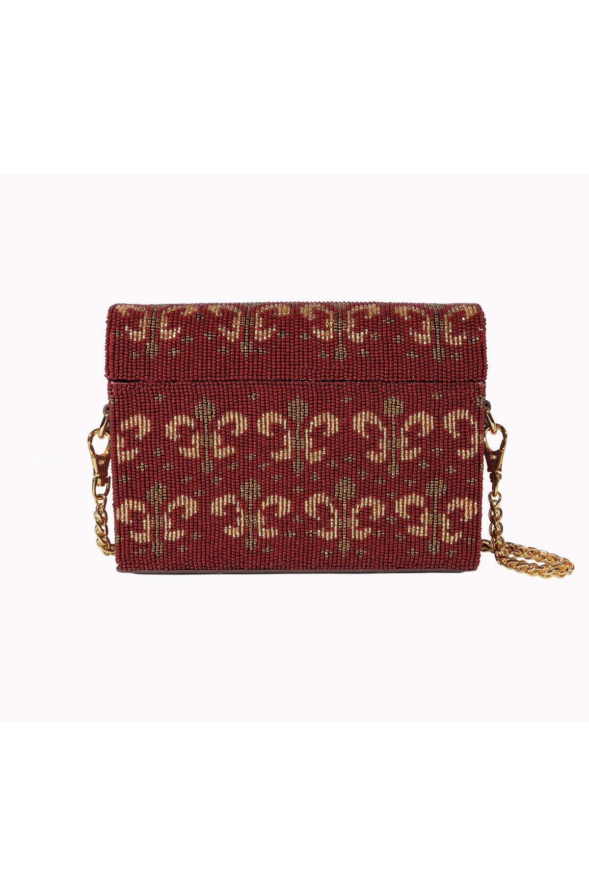 Gulbahar Beaded Box Bag