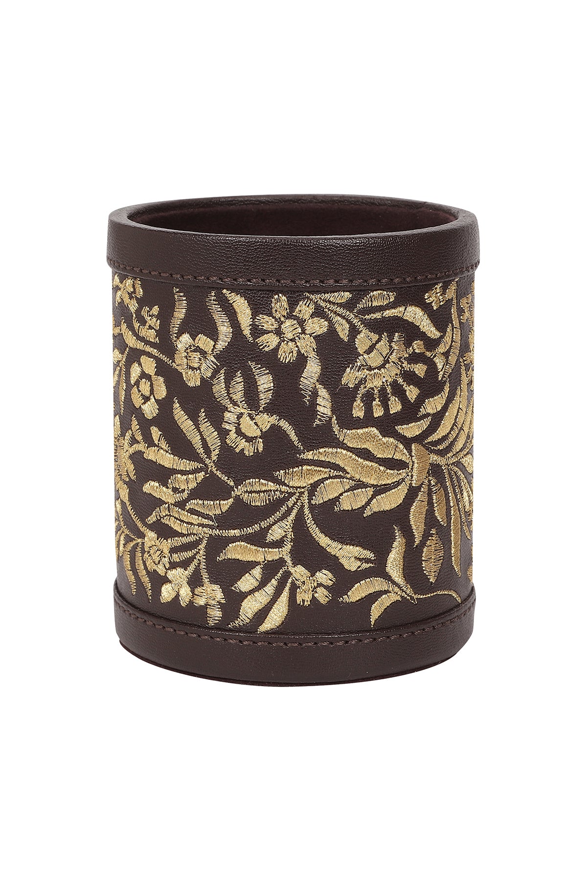 Maple Pen Holder - Chocolate