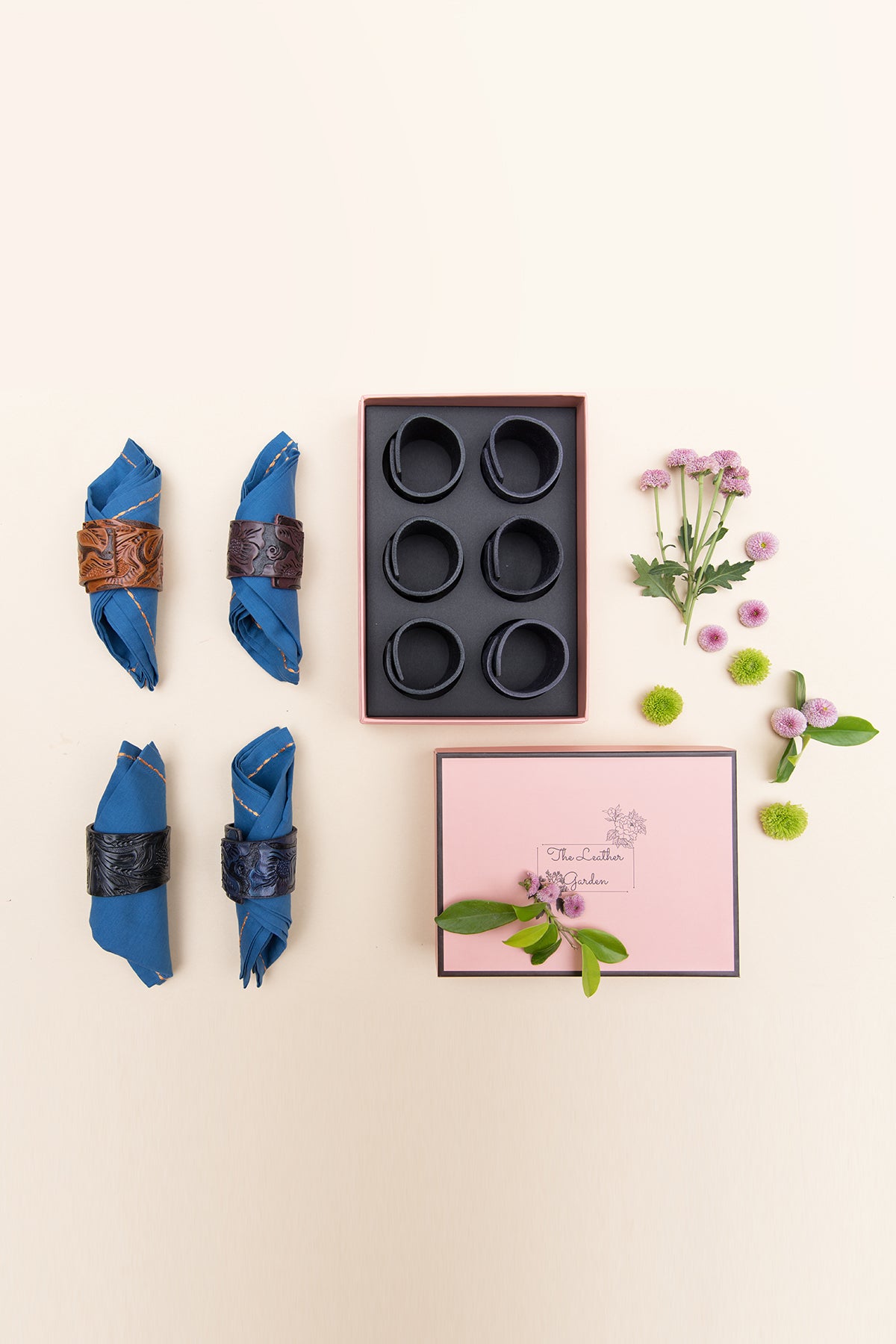 Banyan Napkin Rings - Smoke