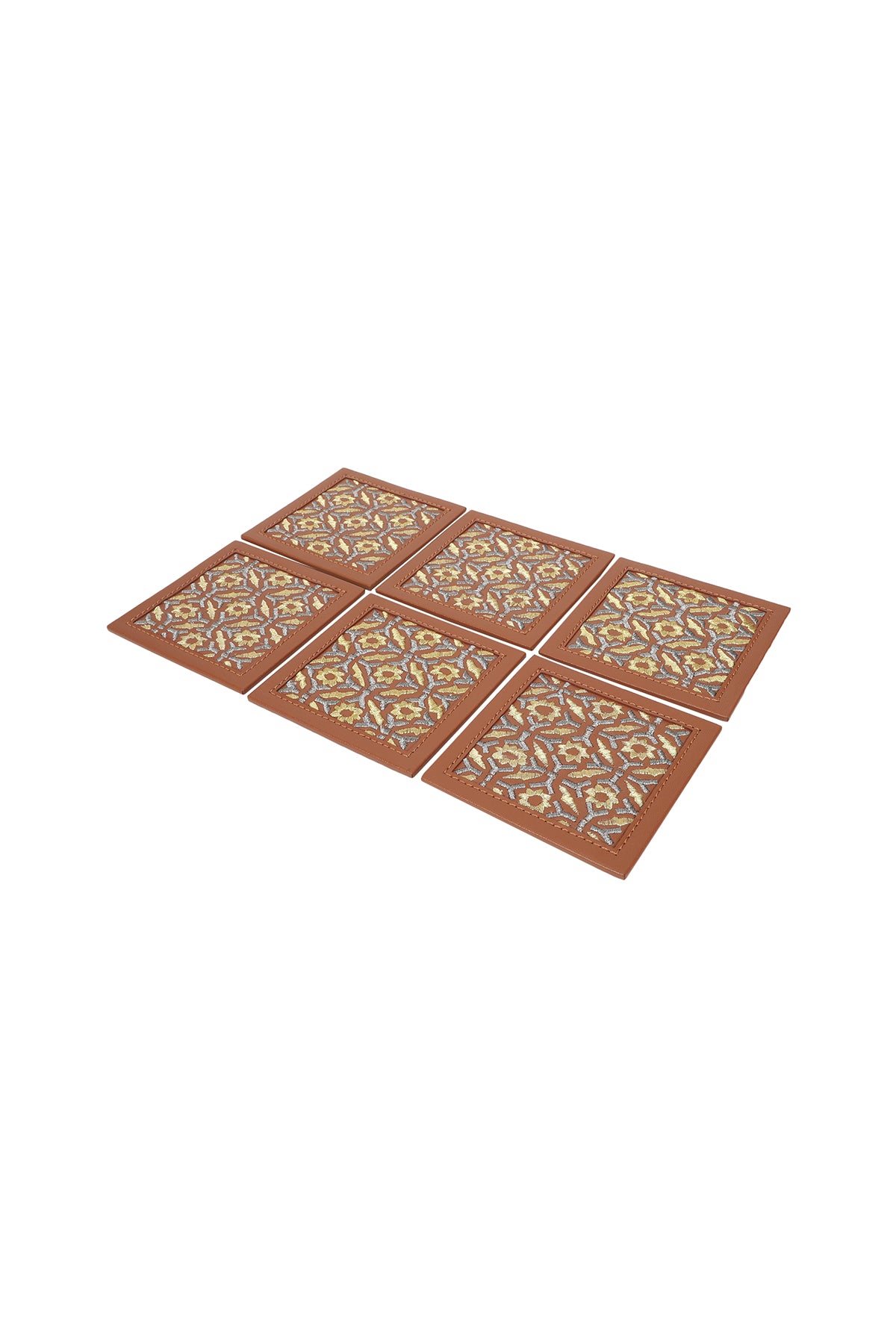 Maple Coaster Set (Set of 6)- Whiskey