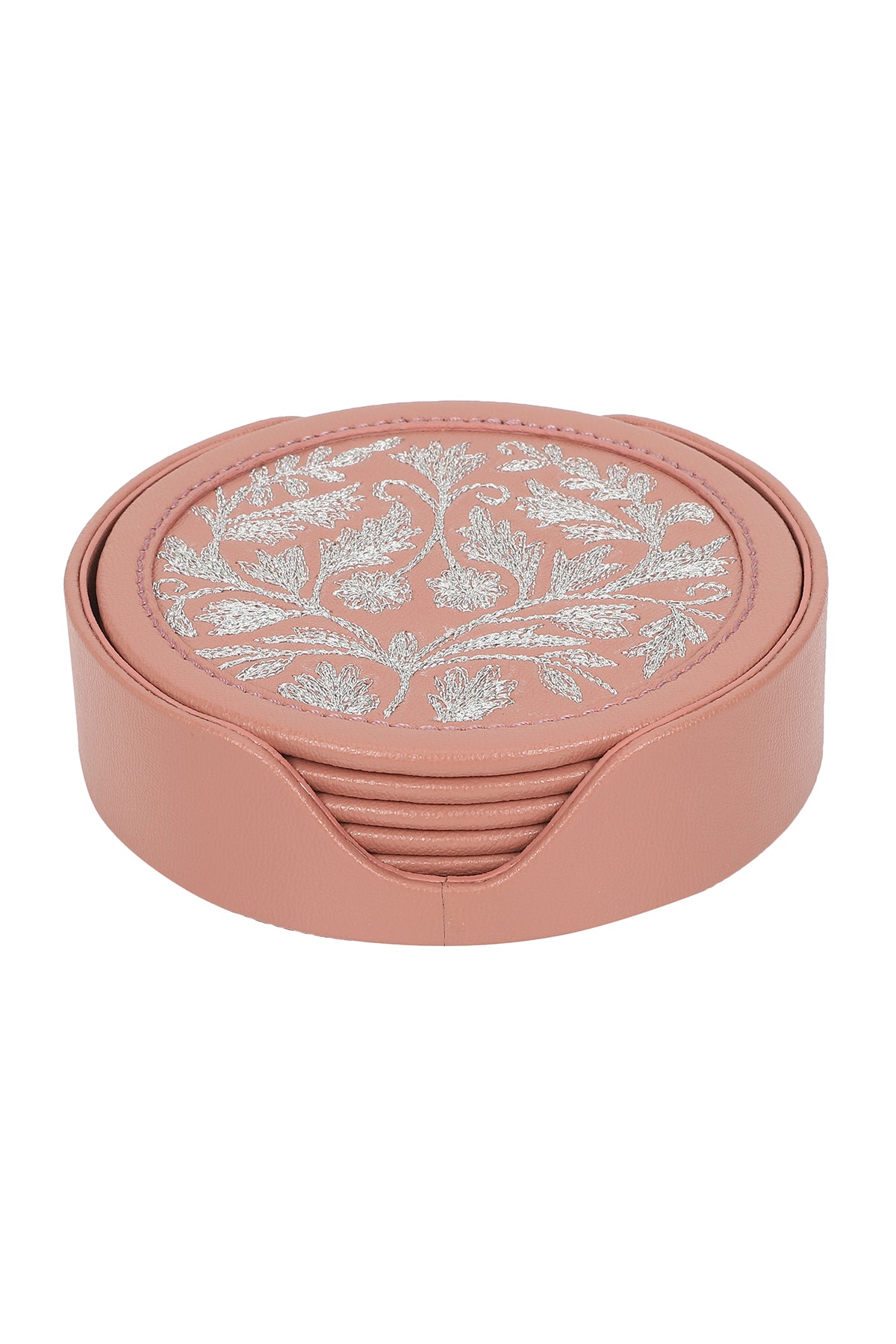Maple Coaster Set (Set of 6) - Blush
