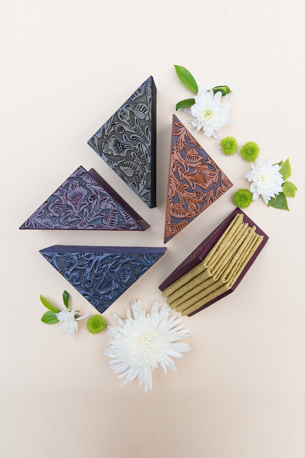 Banyan Triangular Napkin Holder - Whiskey