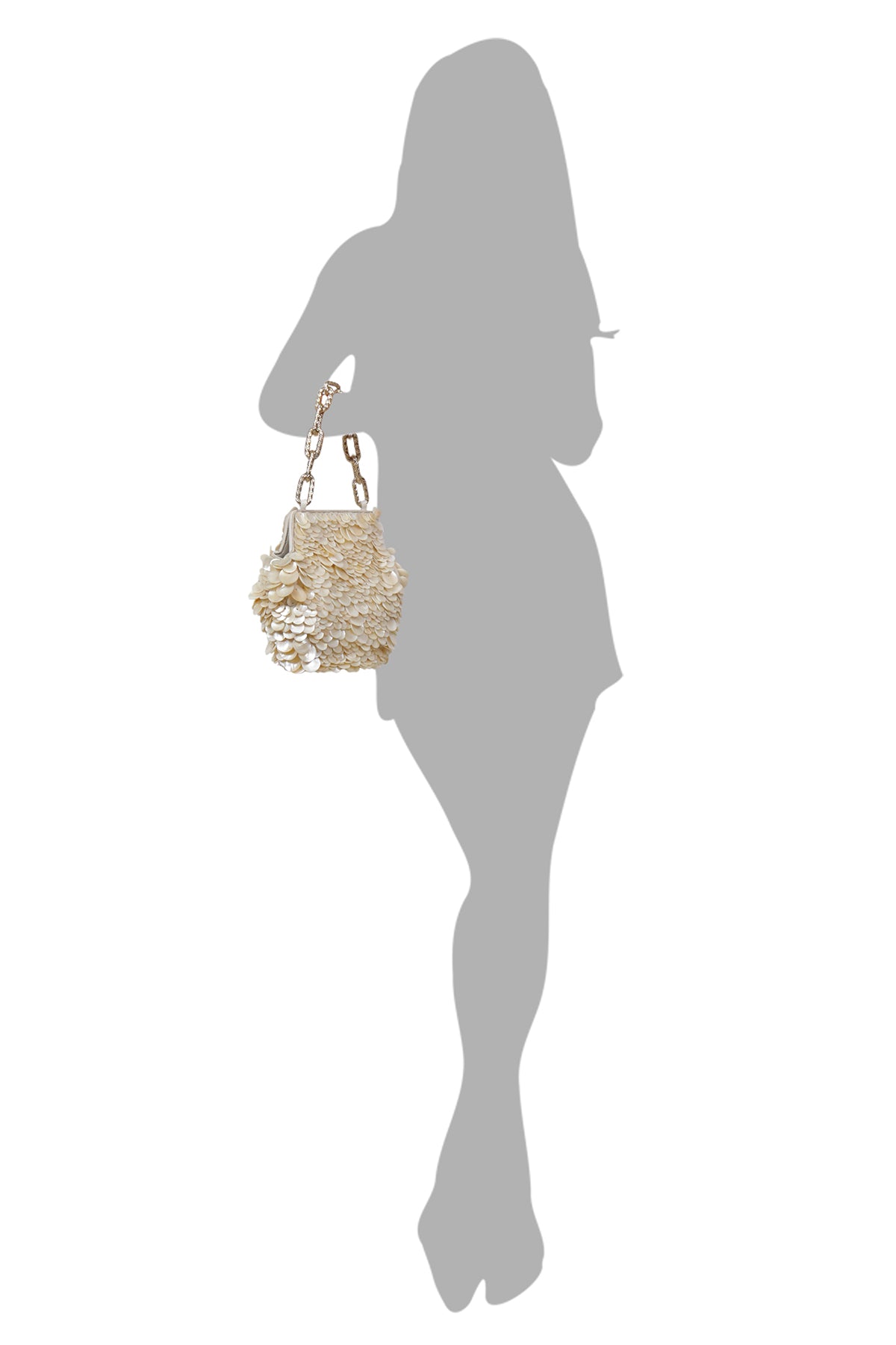 Mogra Embellished Potli Bag