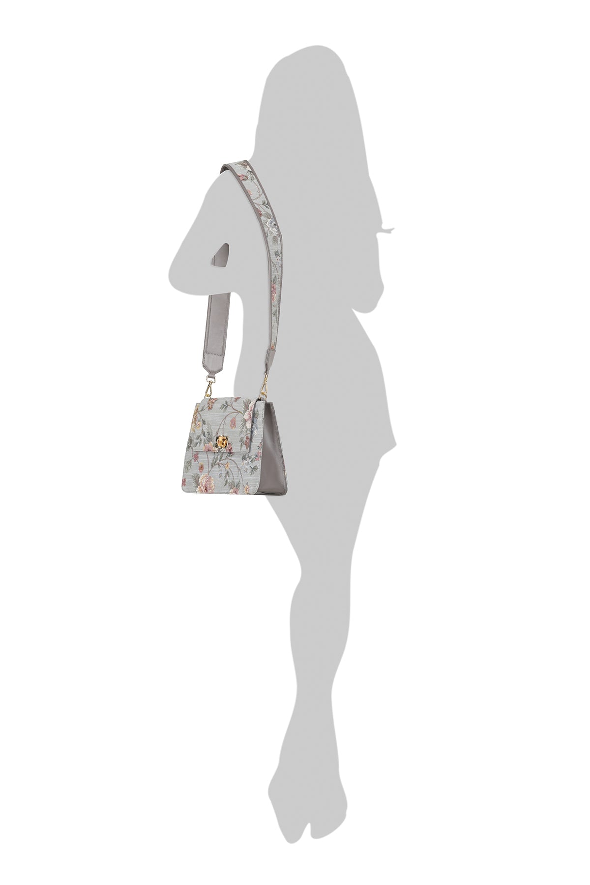Heather Leather Shoulder Bag