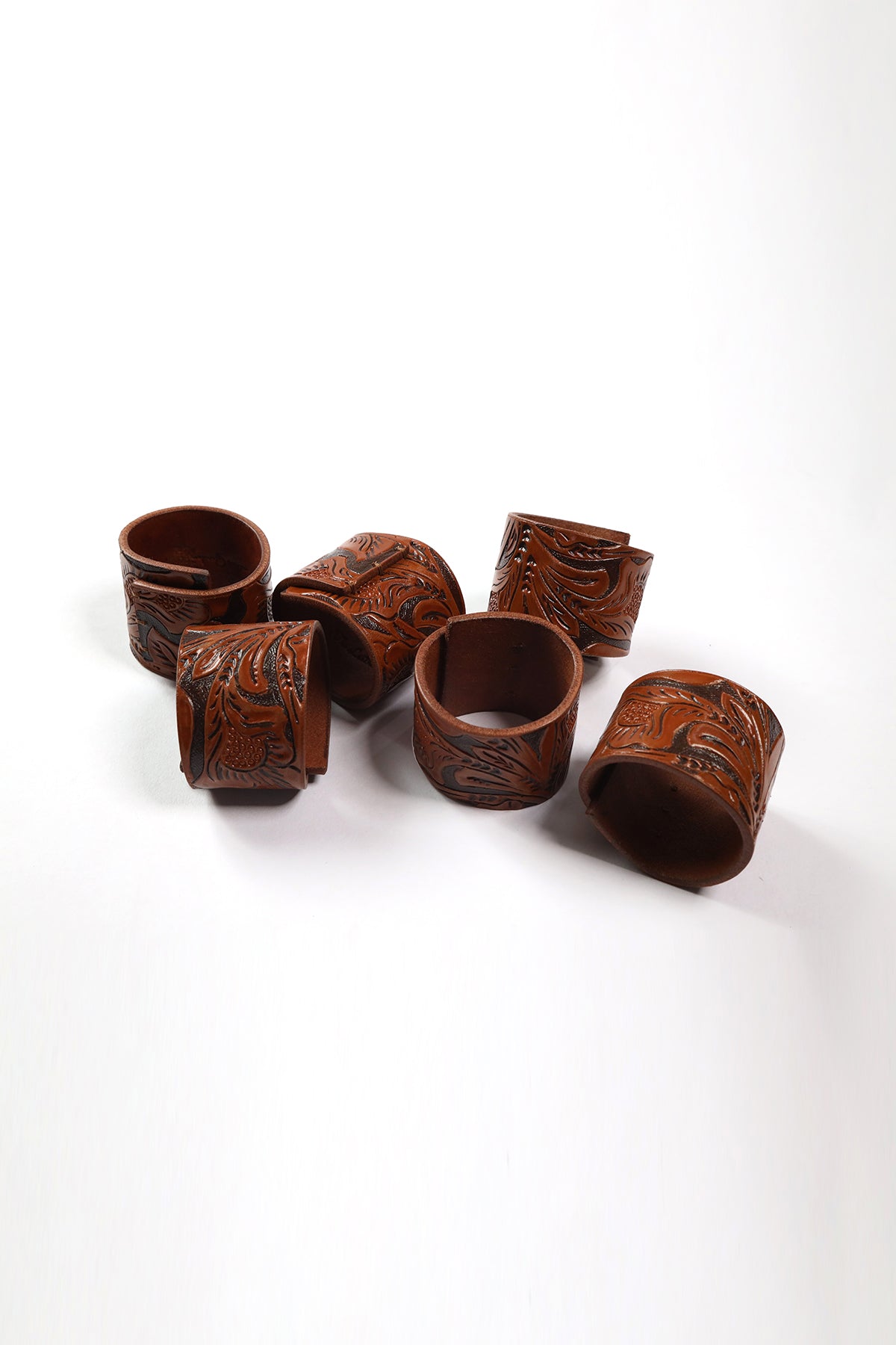 Banyan Napkin Rings - Whiskey