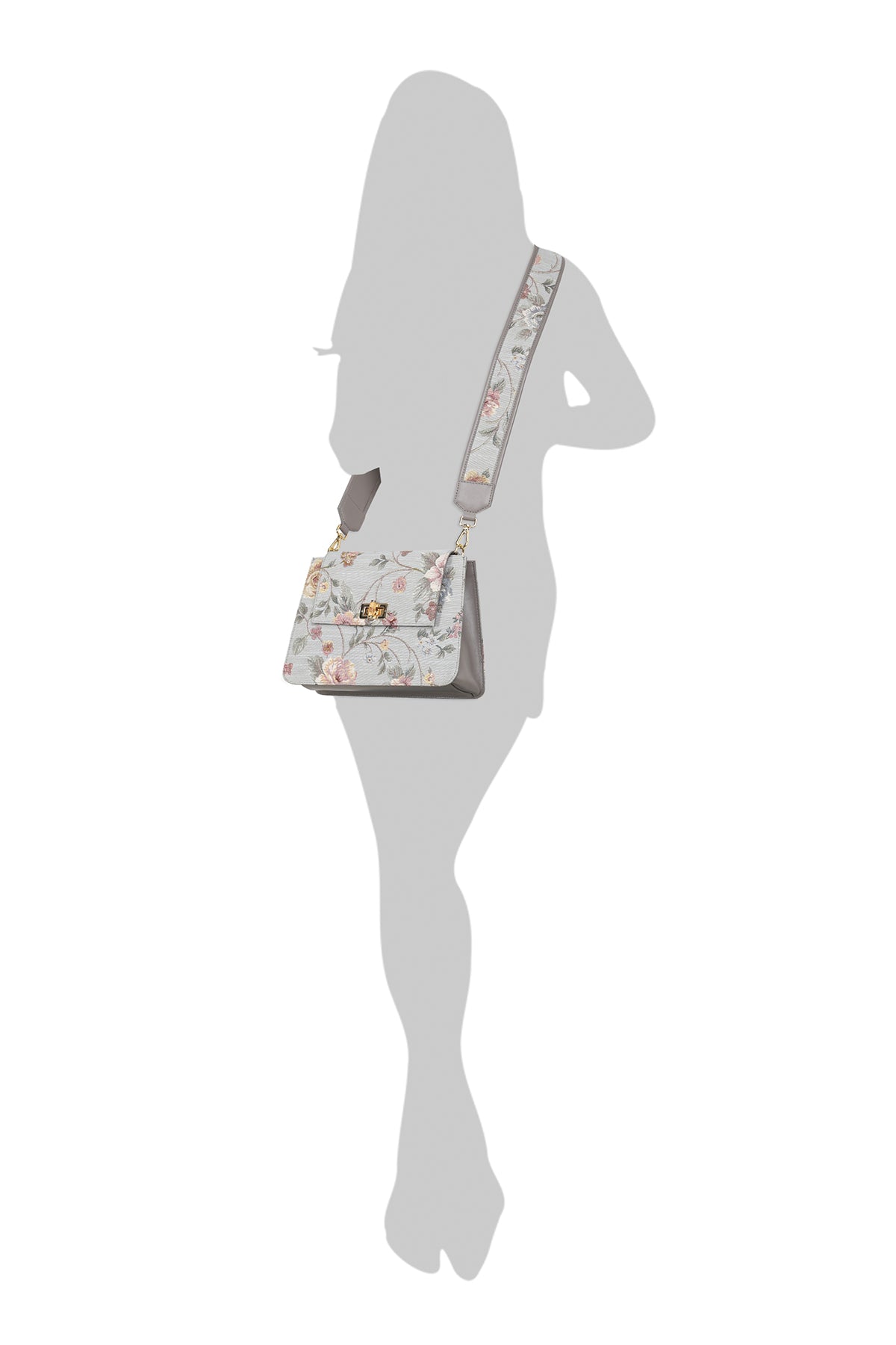 Heather Leather Shoulder Bag