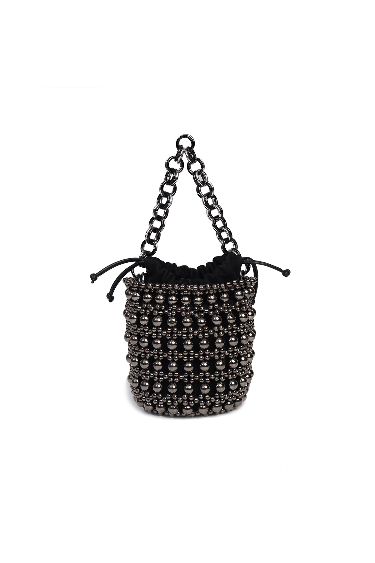 Mariam Beaded Bucket Bag