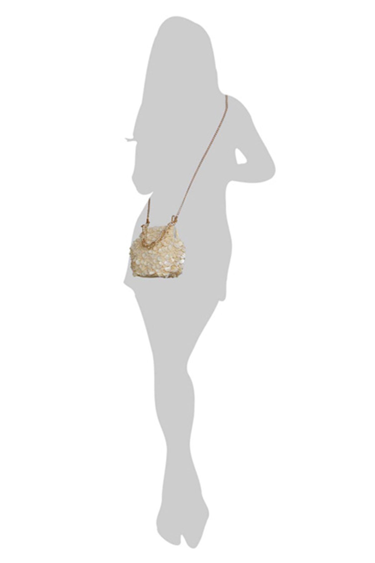 Mogra Embellished Potli Bag