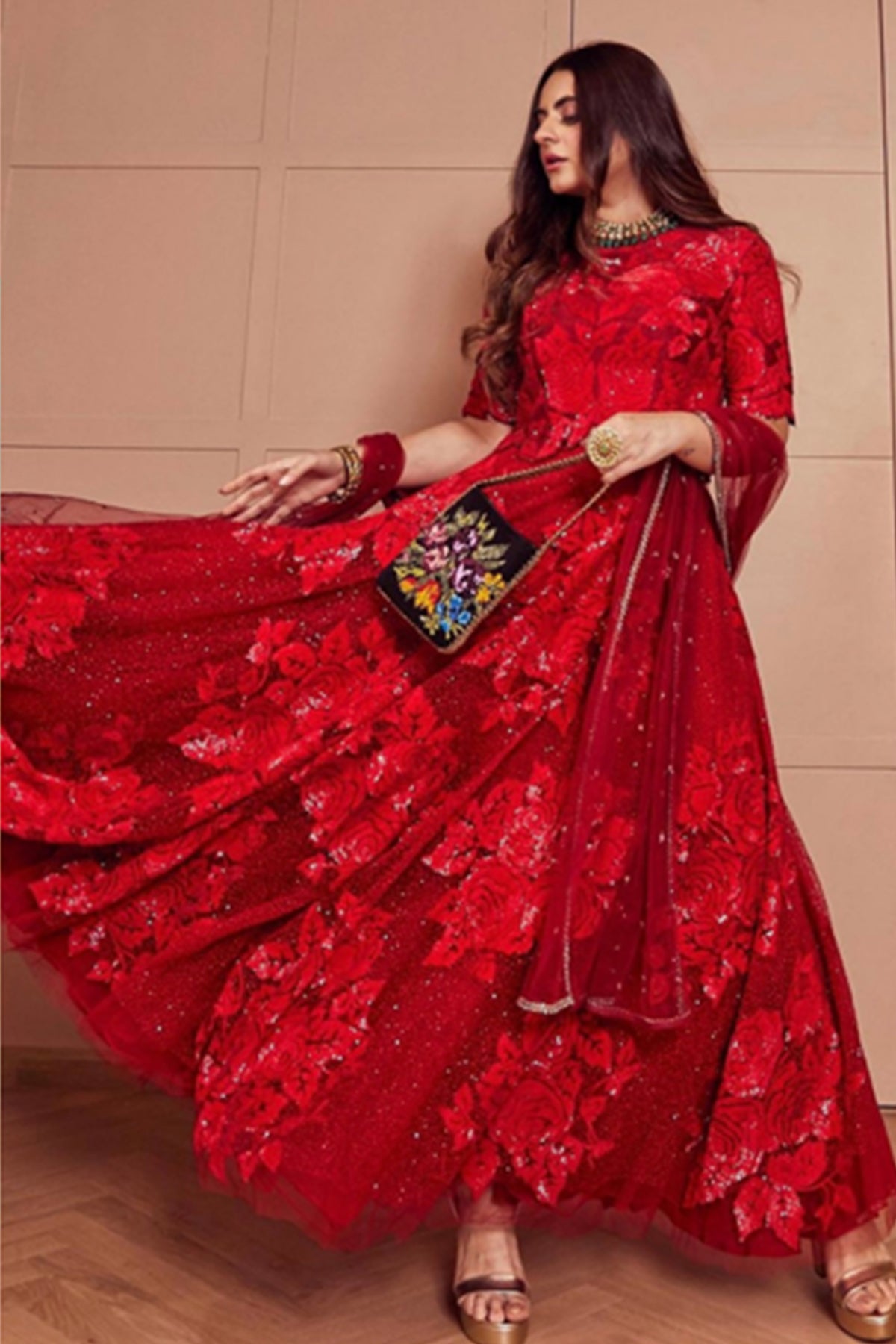 Kamal  Embellished Potli Bag